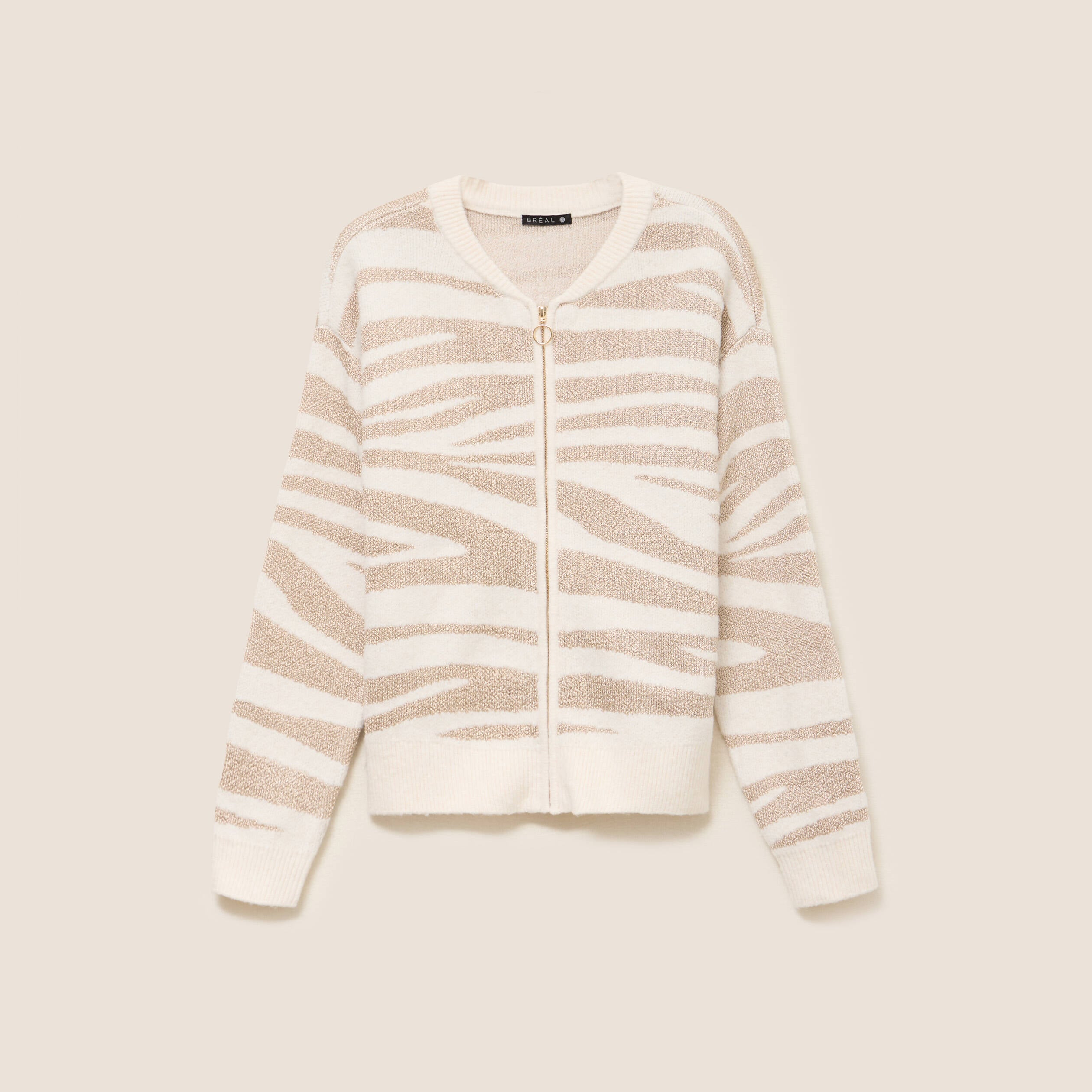 Veste bomber blanc femme