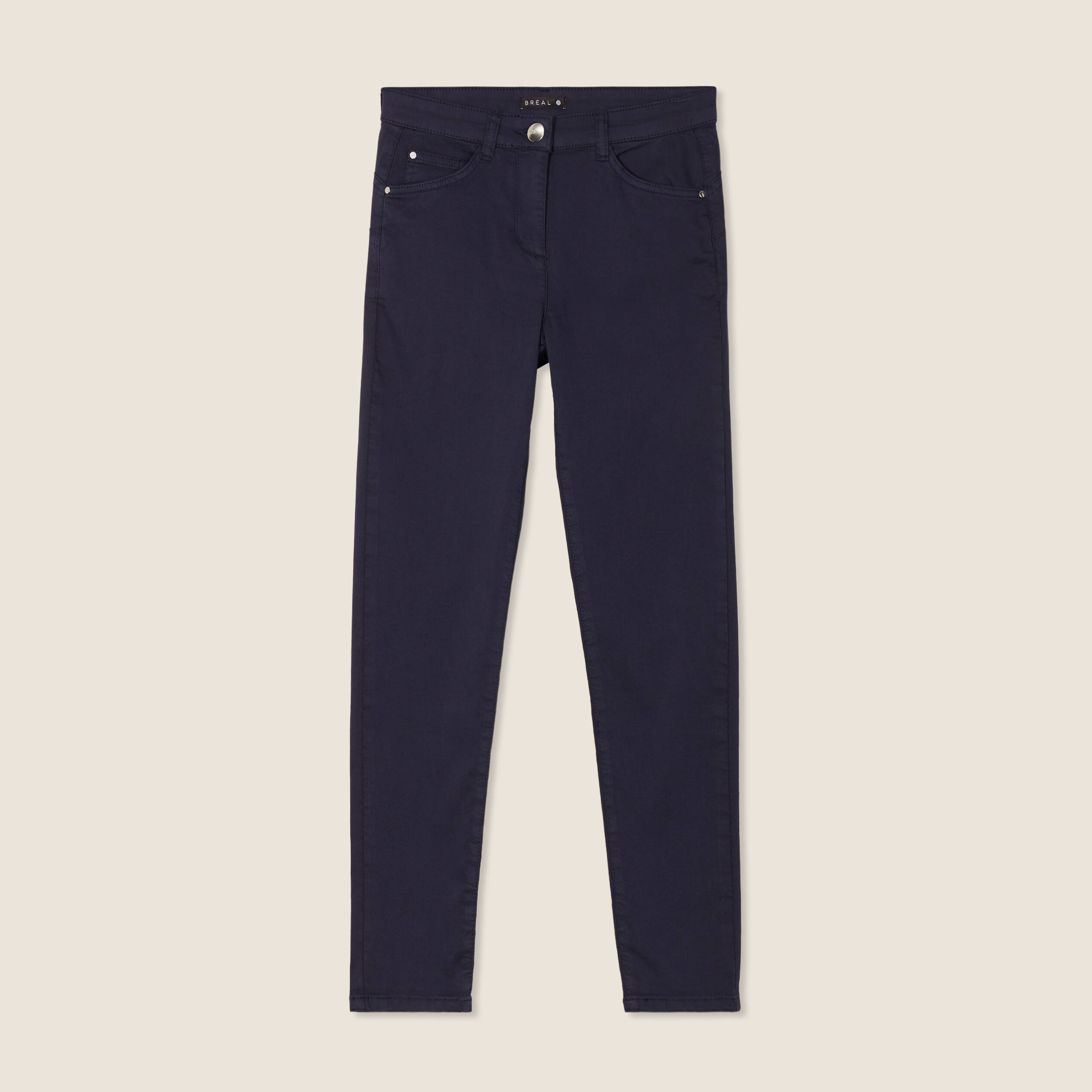 Pantalon magique Le L&eacute;ger coupe ajust&eacute;e bleu marine femme