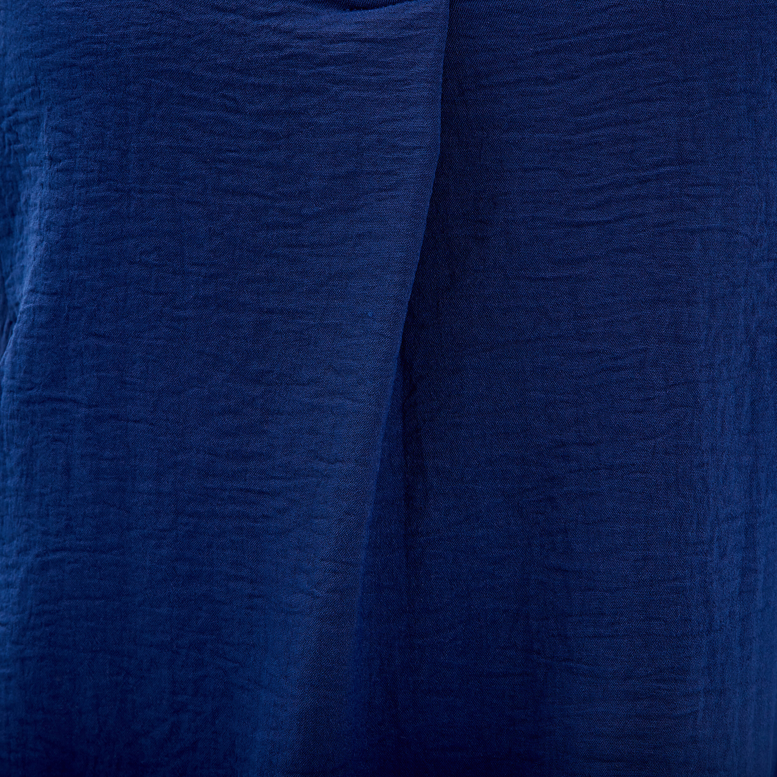 Blouse manches courtes bleu marine femme