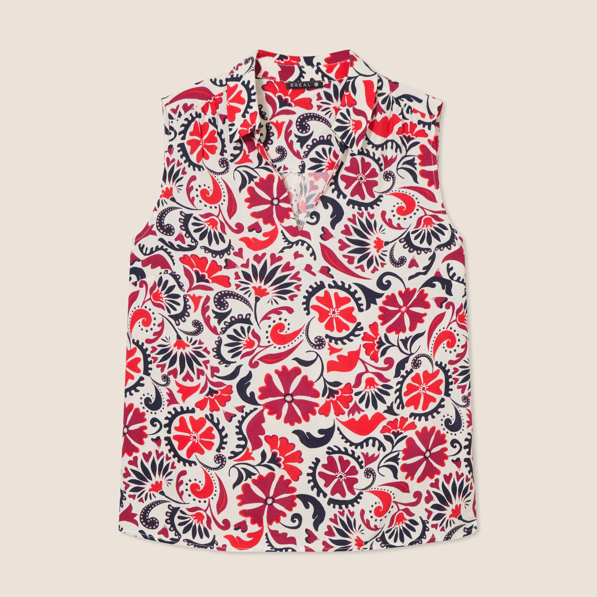 blouse sans manches blanc femme Blouse sans manches blanc femme