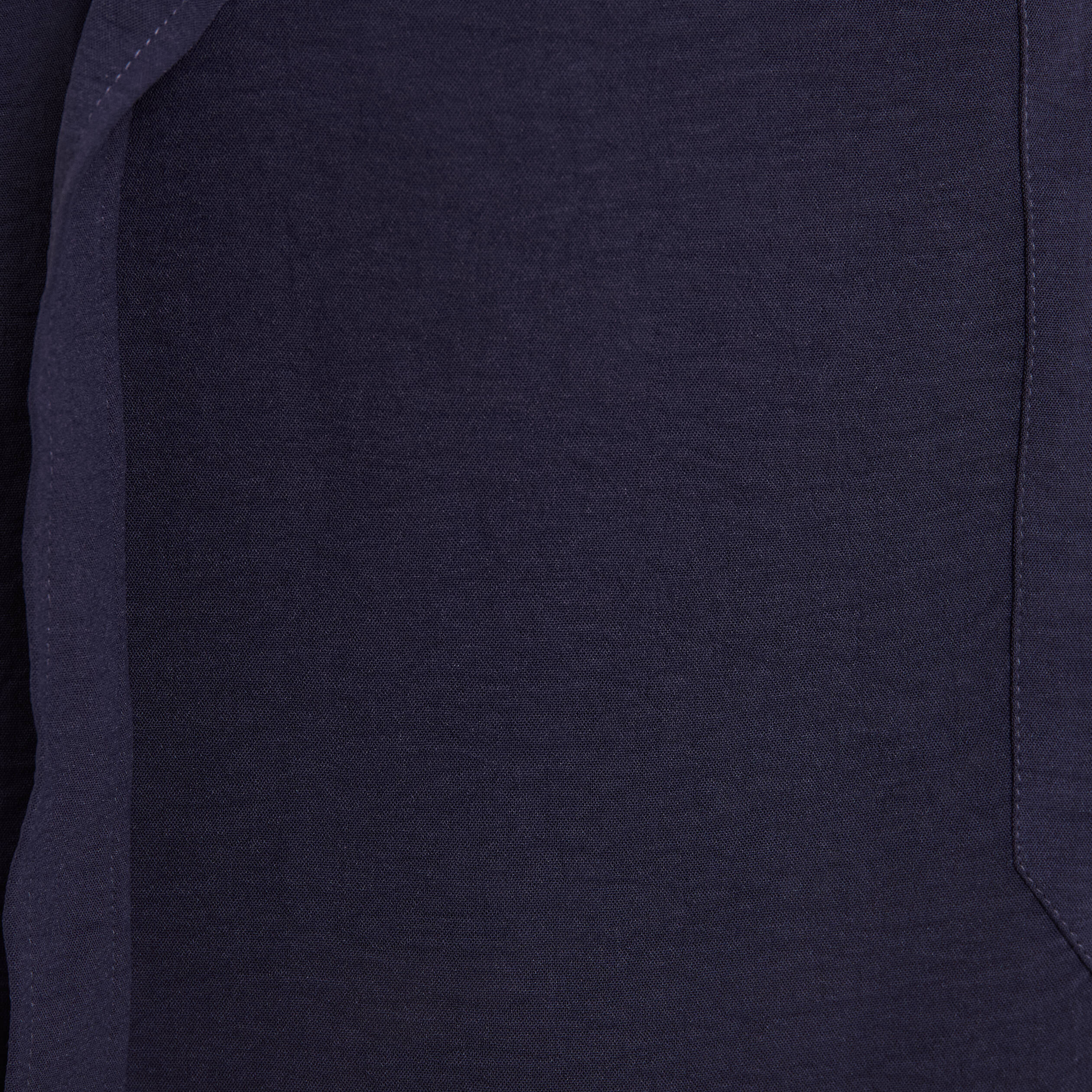Jupe droite ceintur&eacute;e bleu fonc&eacute; femme