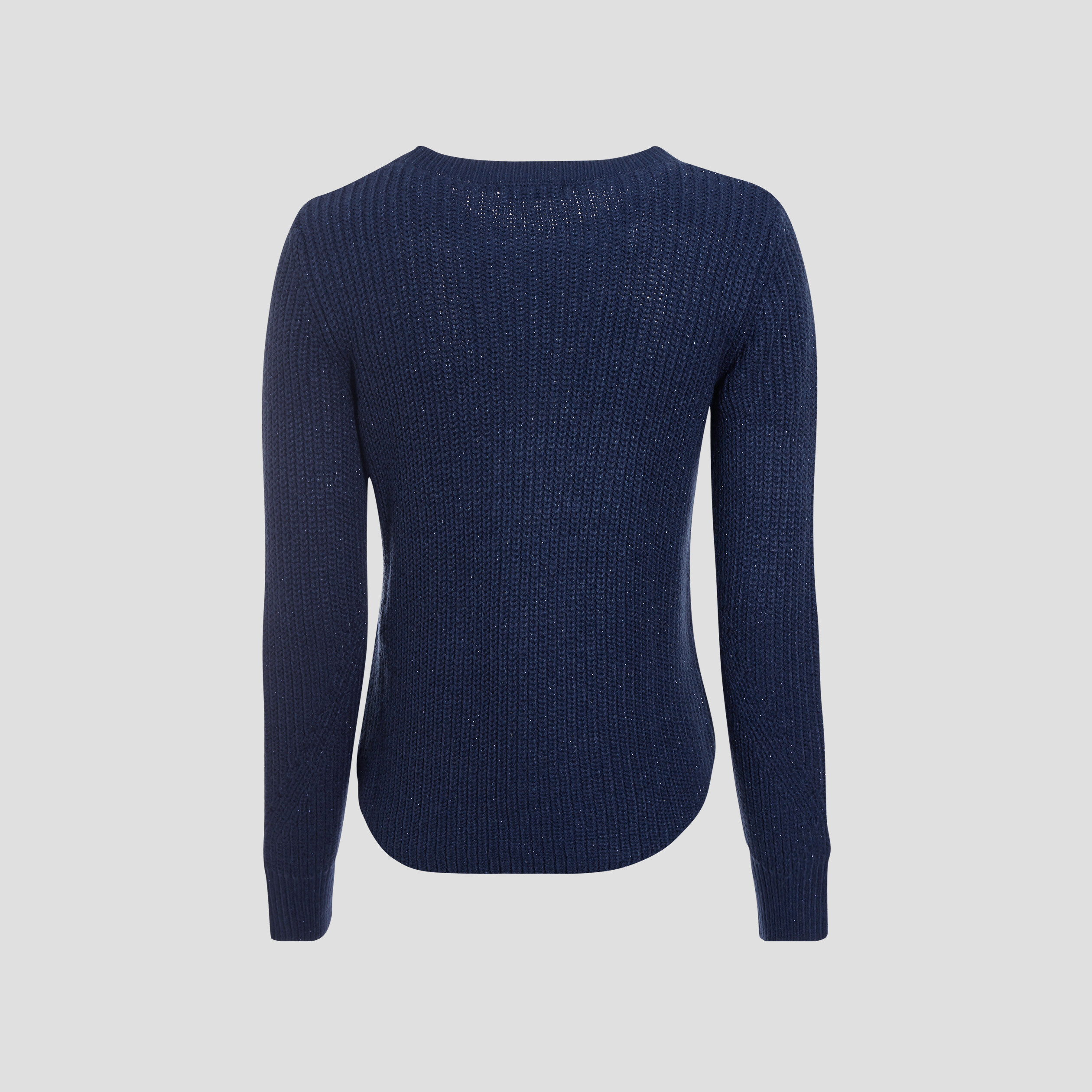Cardigan Homme Tricoté Bleu Marine - Col V, Manches Longues, Grande Taille - Pull Chic Et Confortable - 4