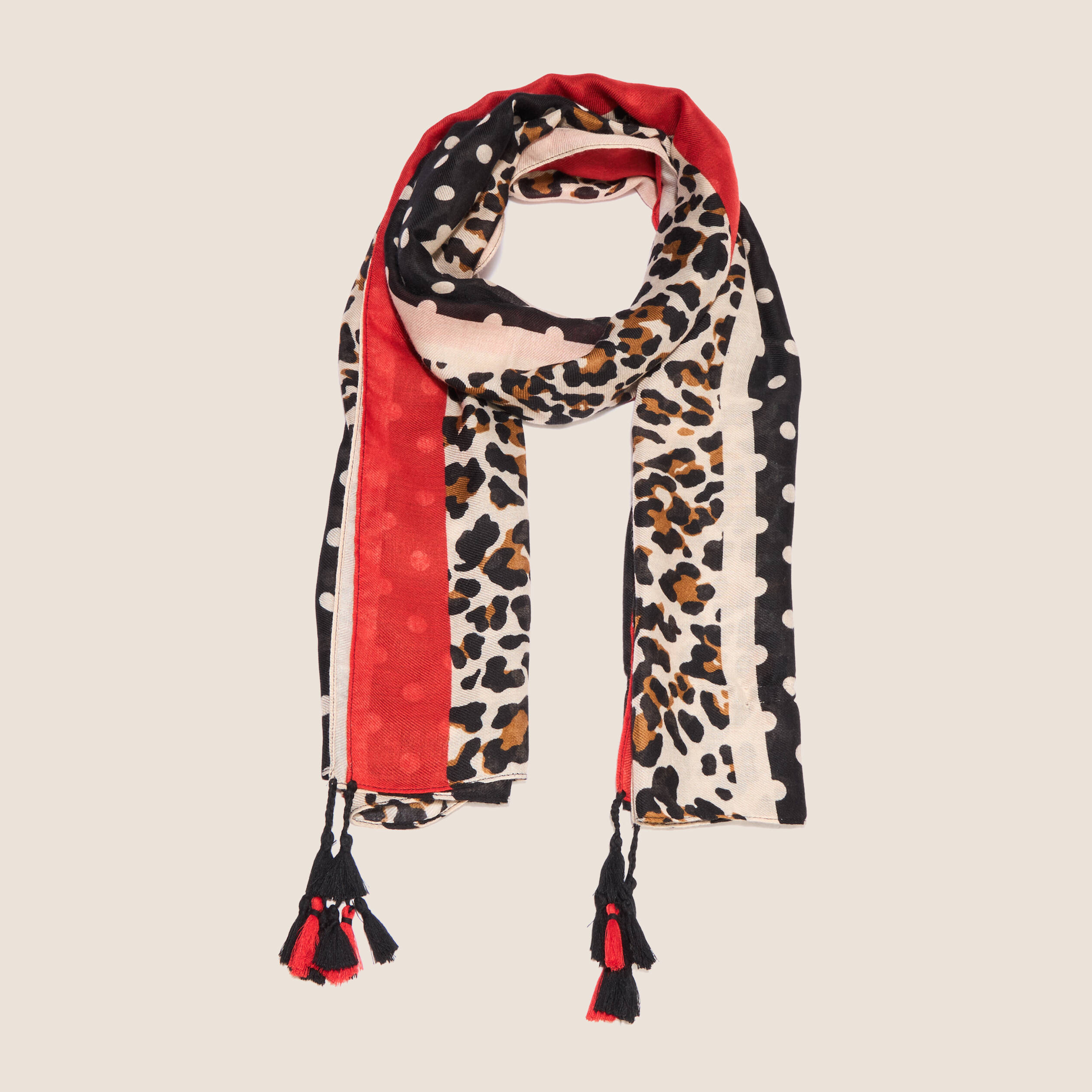 Foulard ecru femme