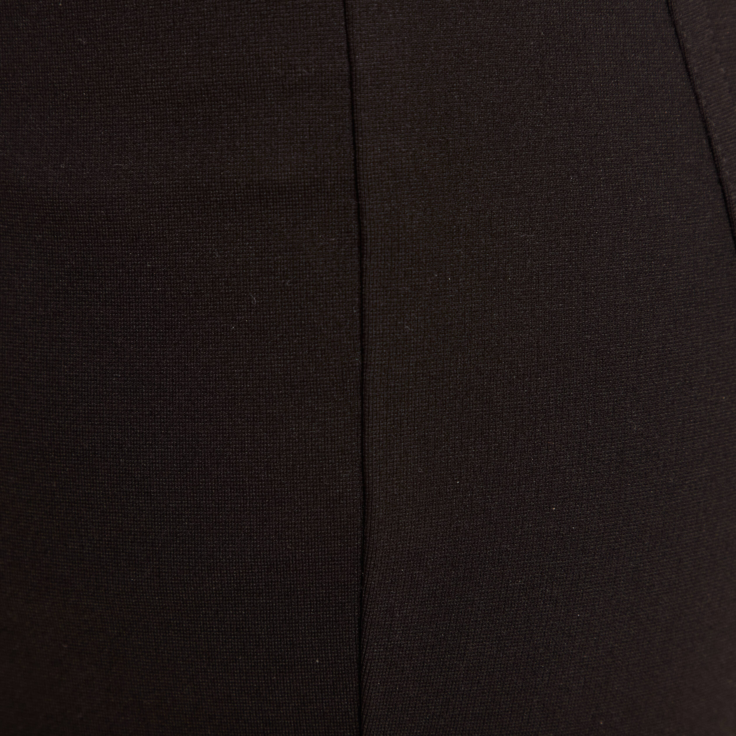 Pantalon droit noir femme