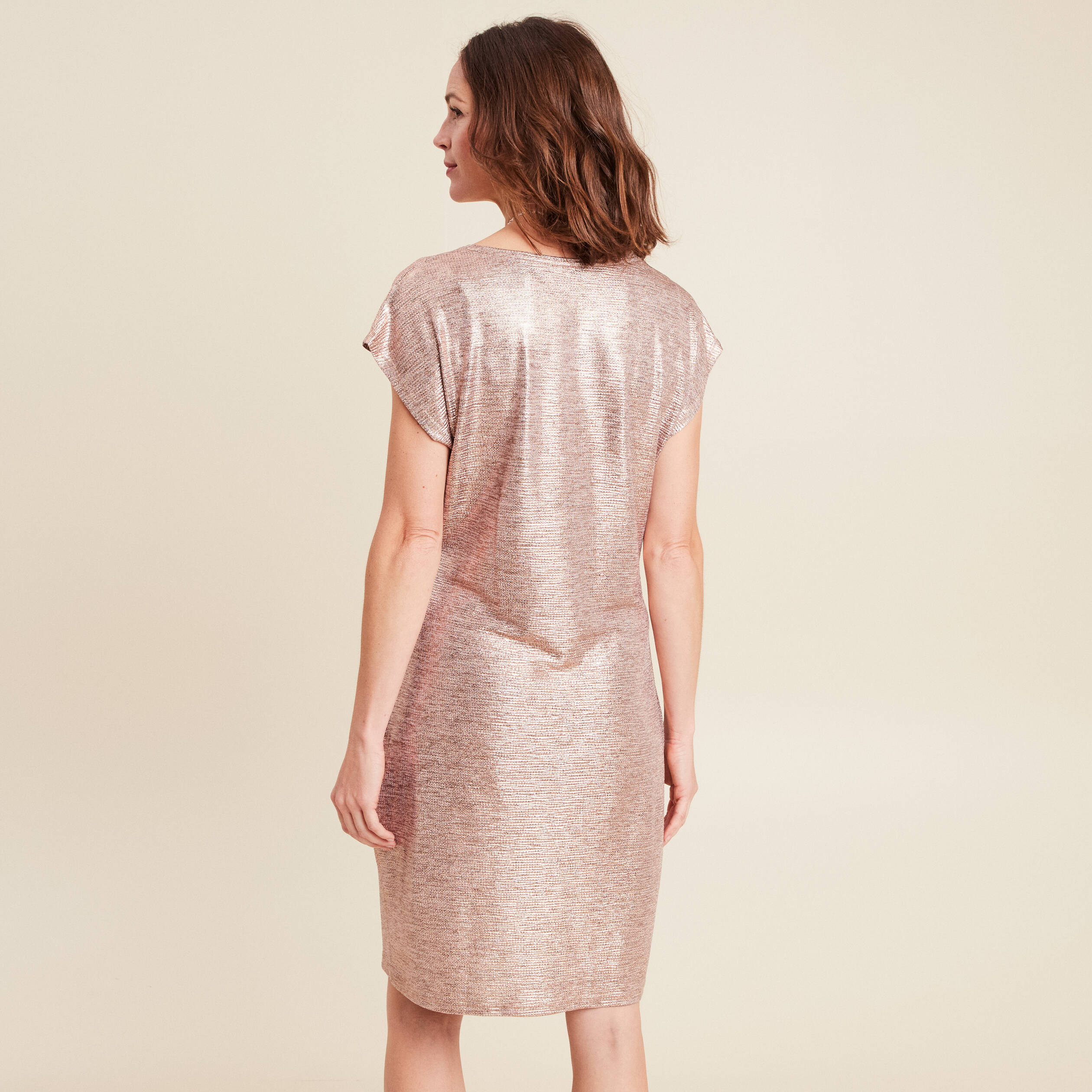 robe ajustee courte rose femme Robe ajustée courte rose femme