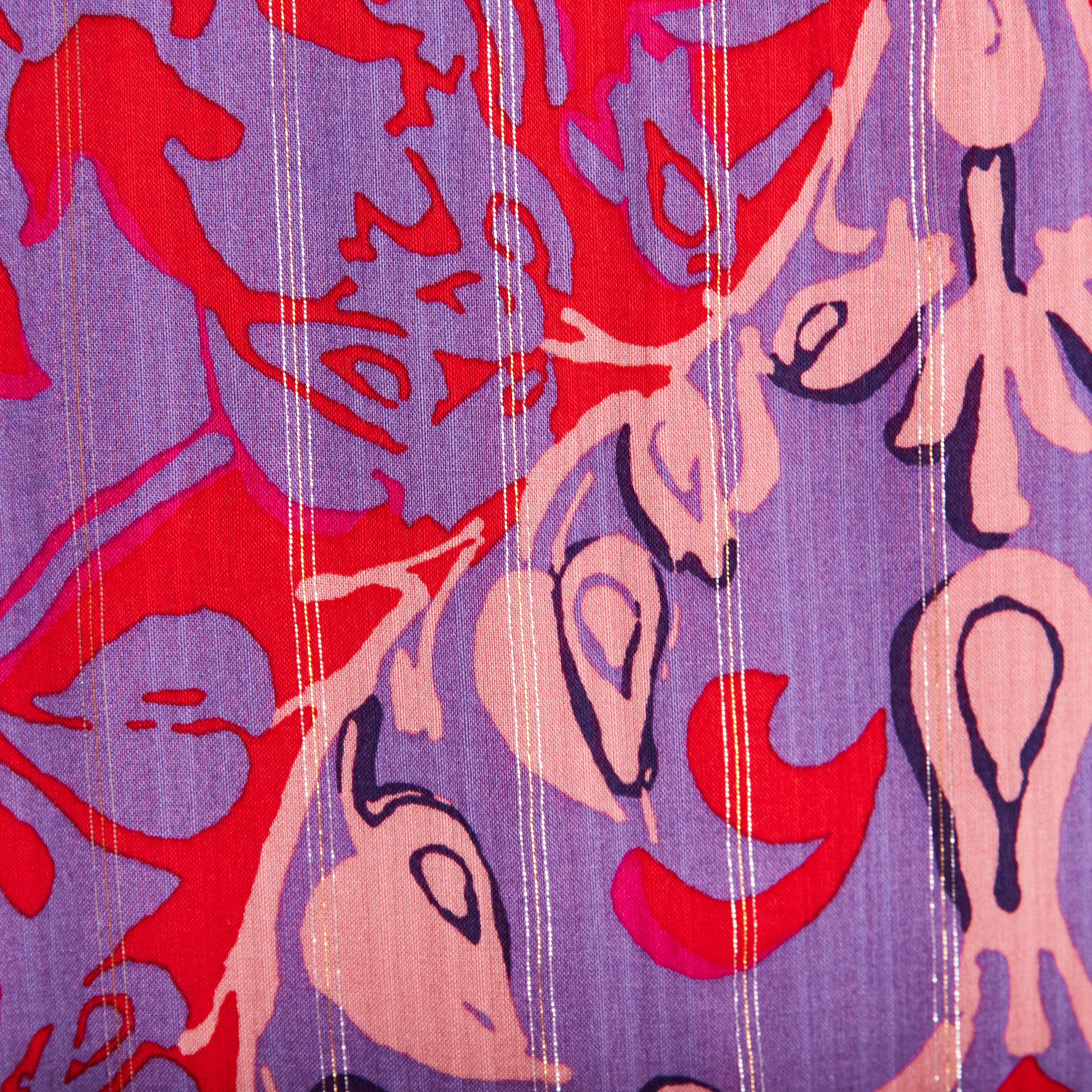 Robe évasée manches 3/4 rouge femme