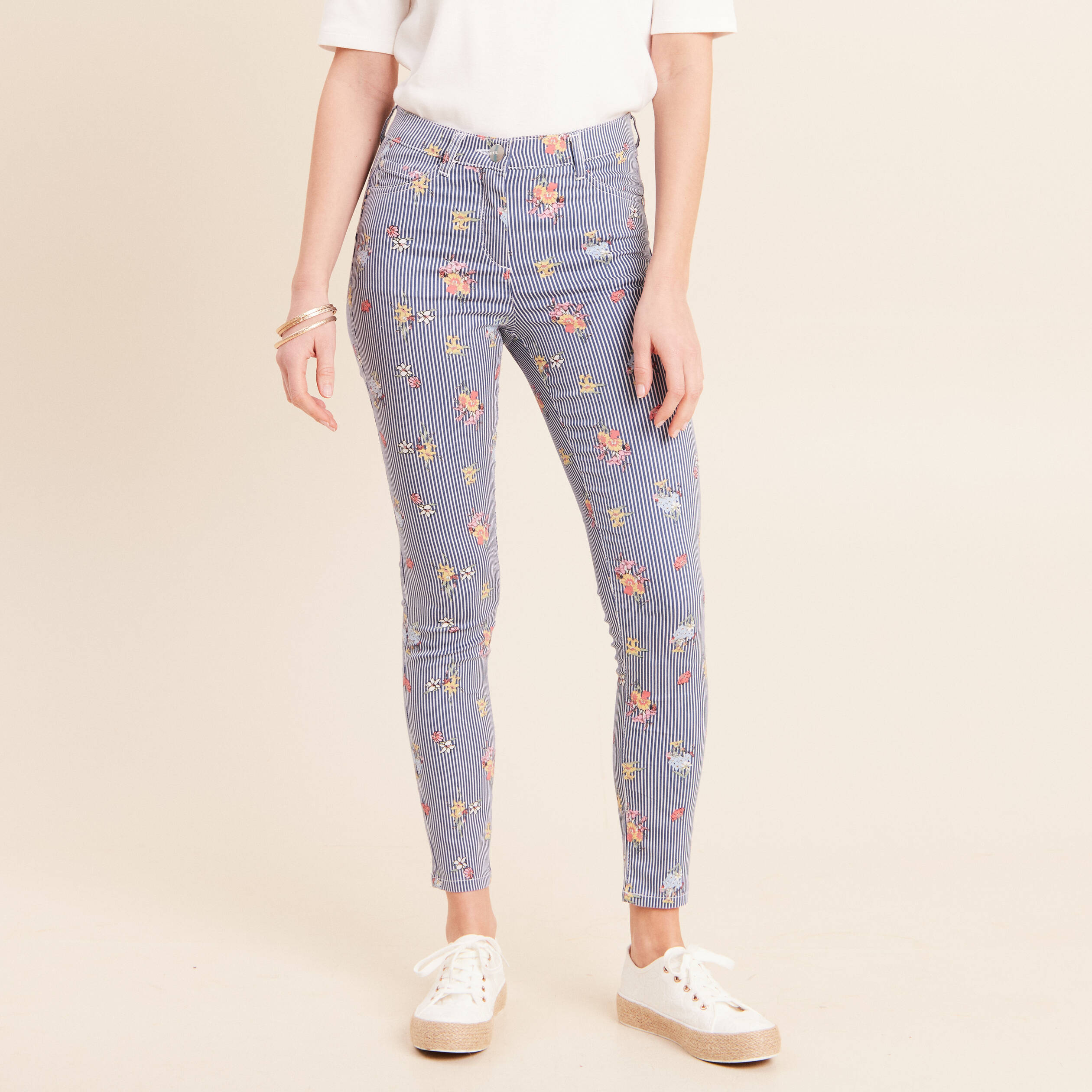 Pantalon magique Le L&eacute;ger coupe ajust&eacute;e bleu femme
