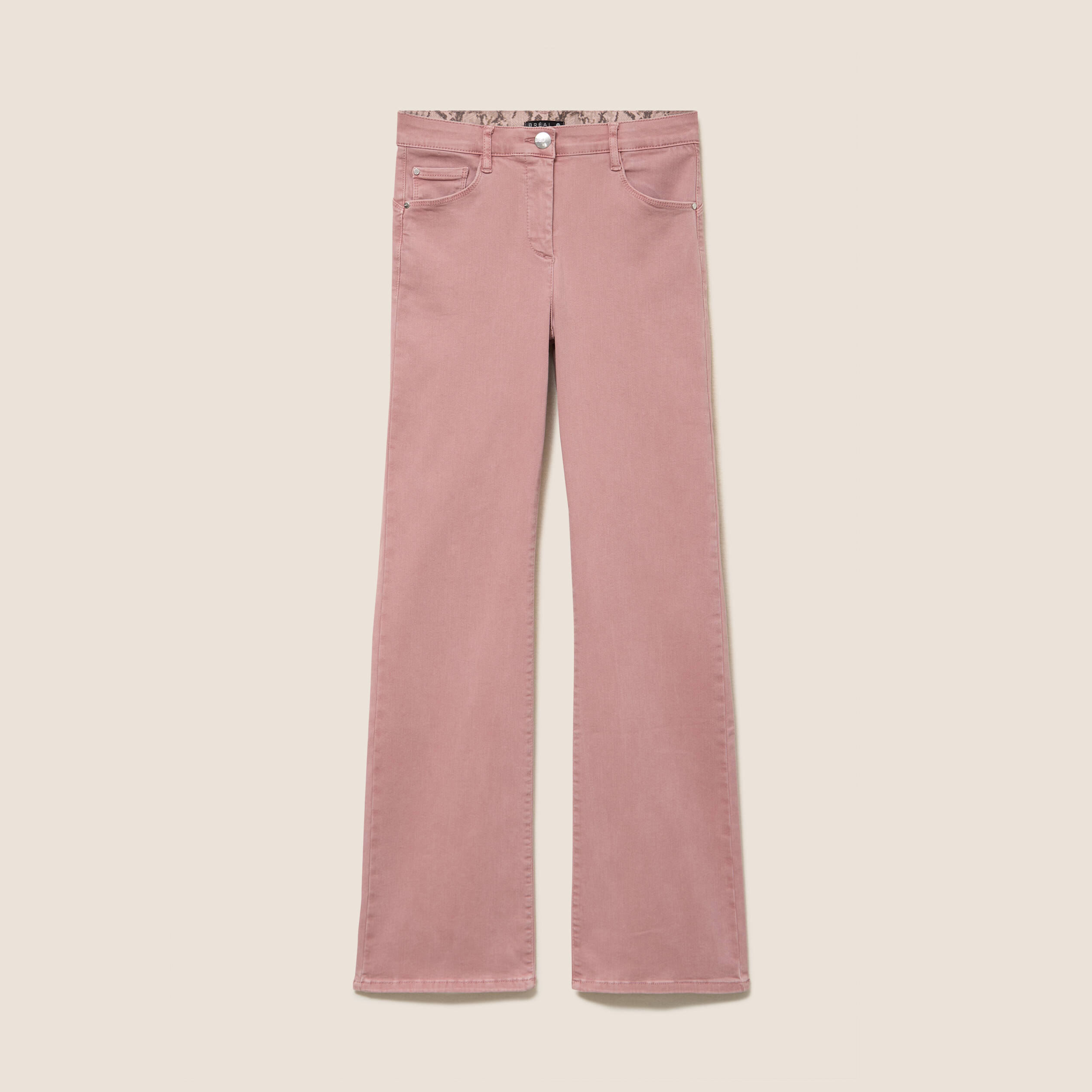 Jean magique L'Unique coupe bootcut rose femme