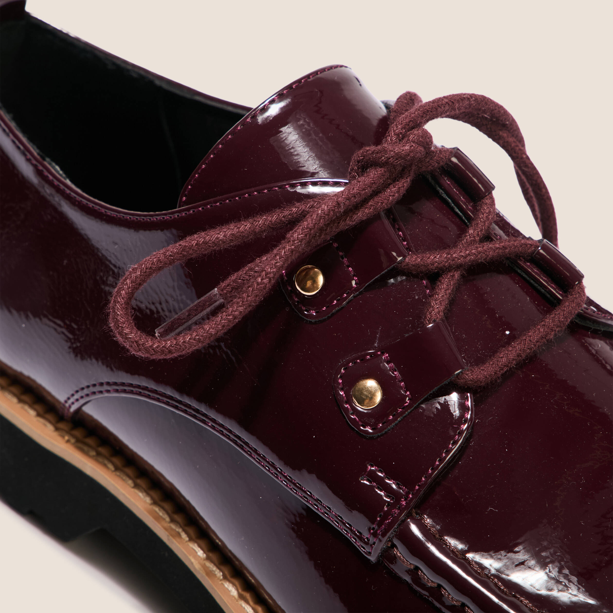 derby bordeaux femme Derby bordeaux femme