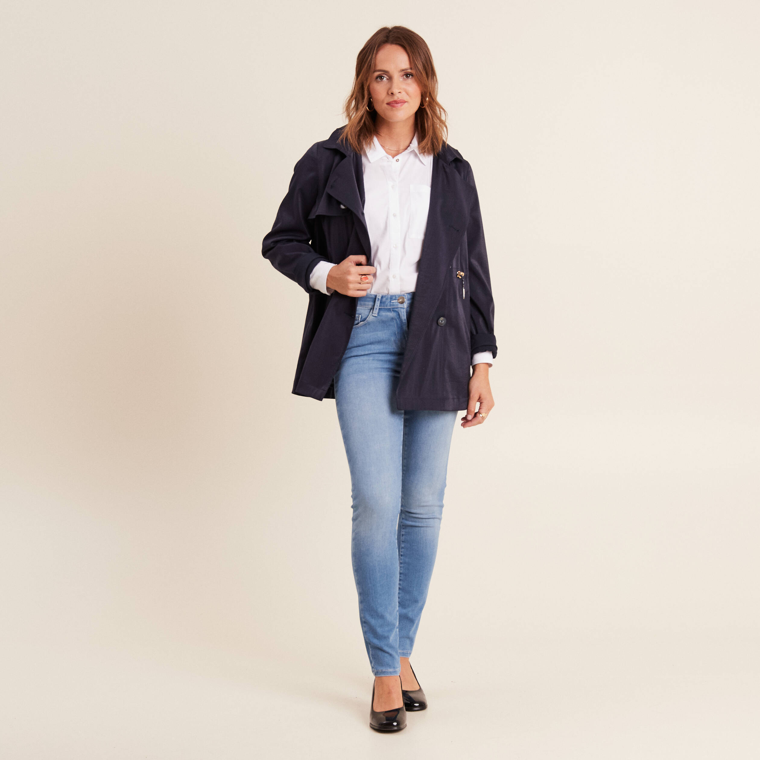 Trench à capuche best sale