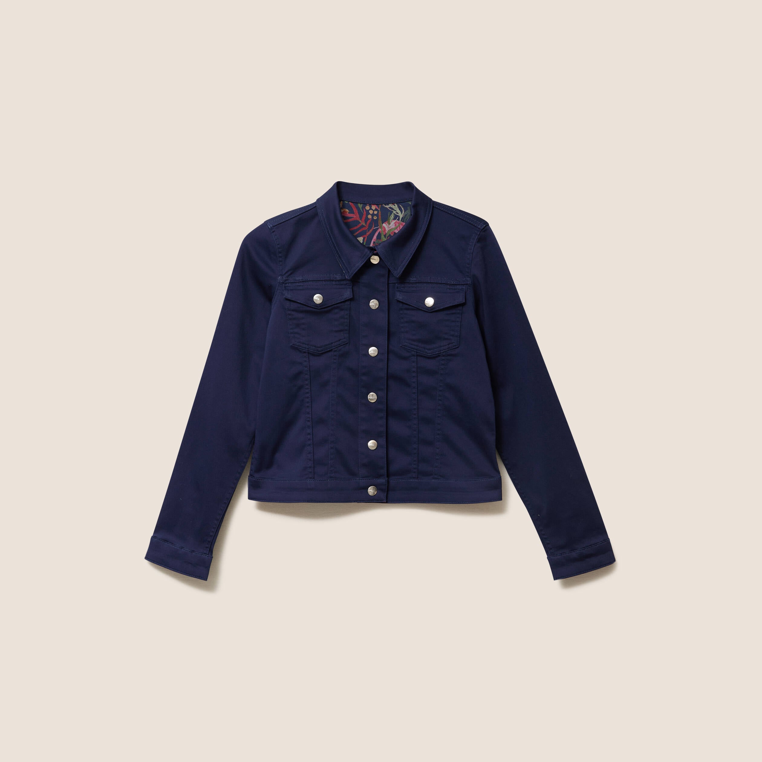 Veste cintr&eacute;e r&eacute;versible multicolore femme