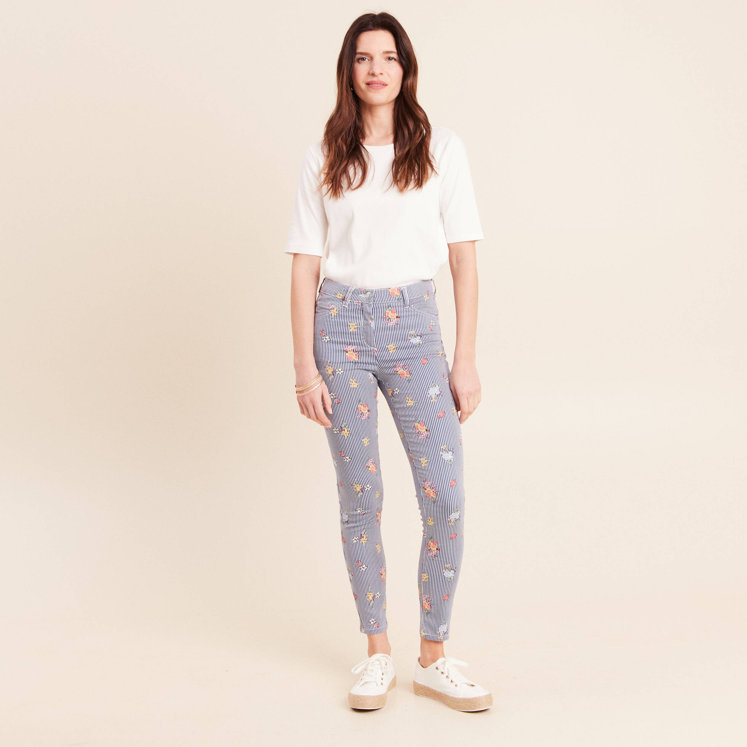 Pantalon magique Le L&eacute;ger coupe ajust&eacute;e bleu femme