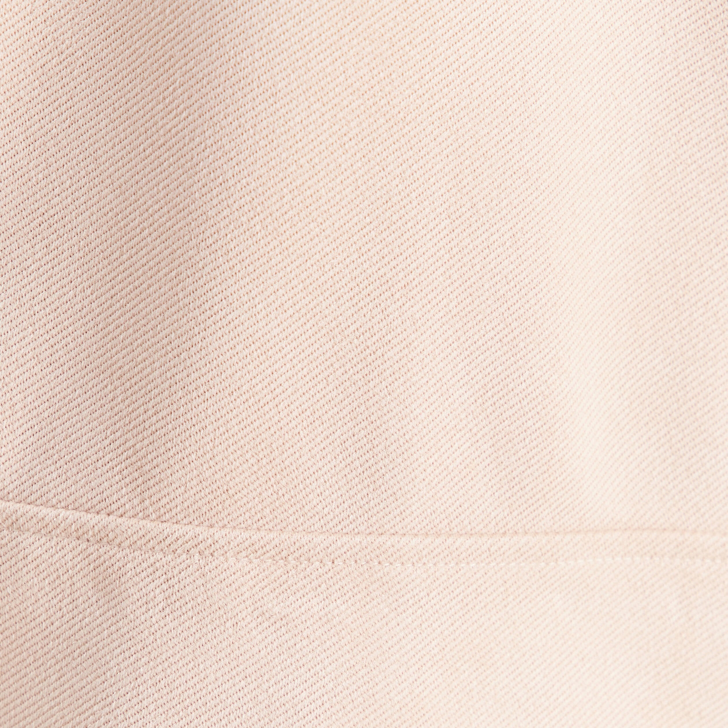 Veste droite col tailleur doubl&eacute;e sable femme