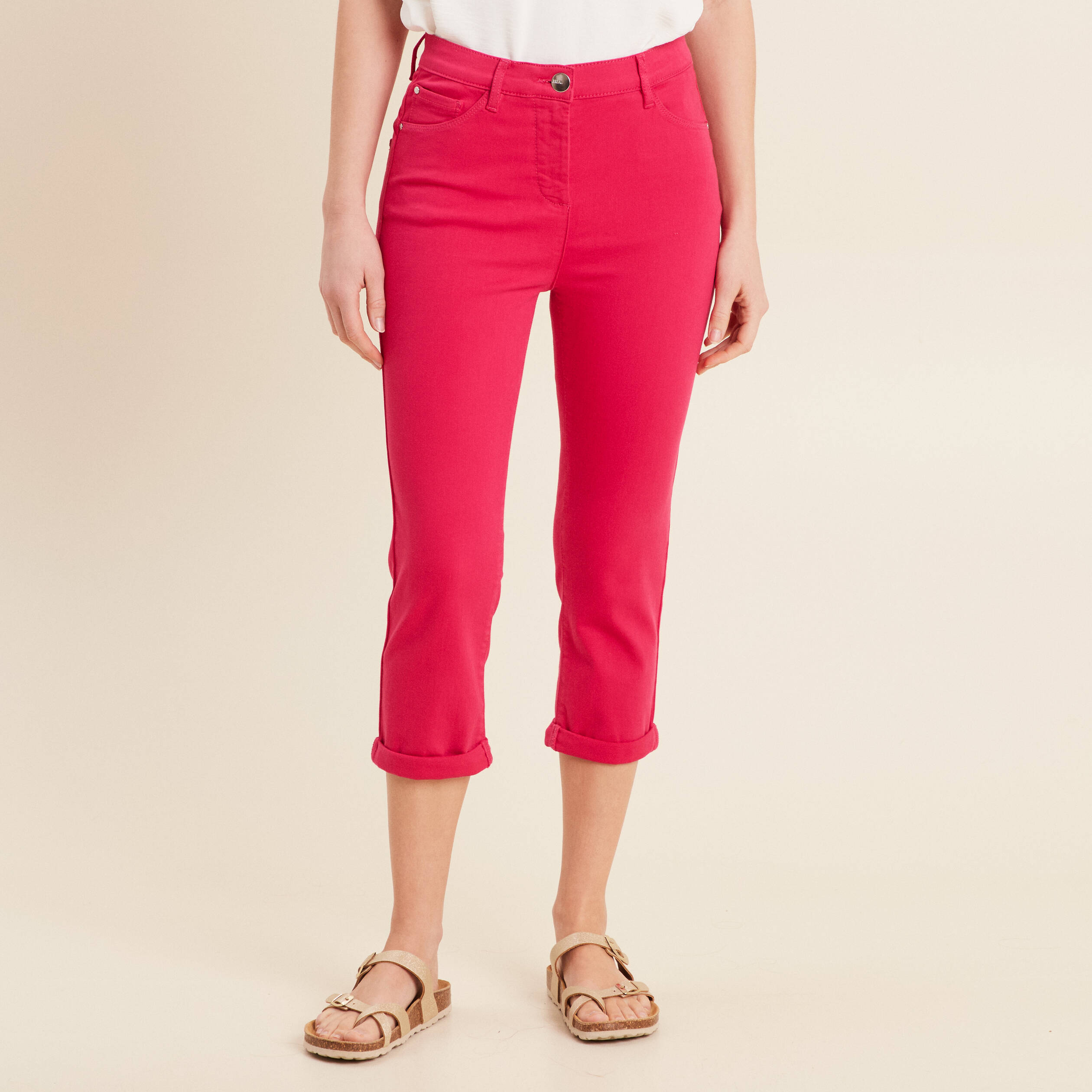 Pantalon magique l'unique rose fushia femme