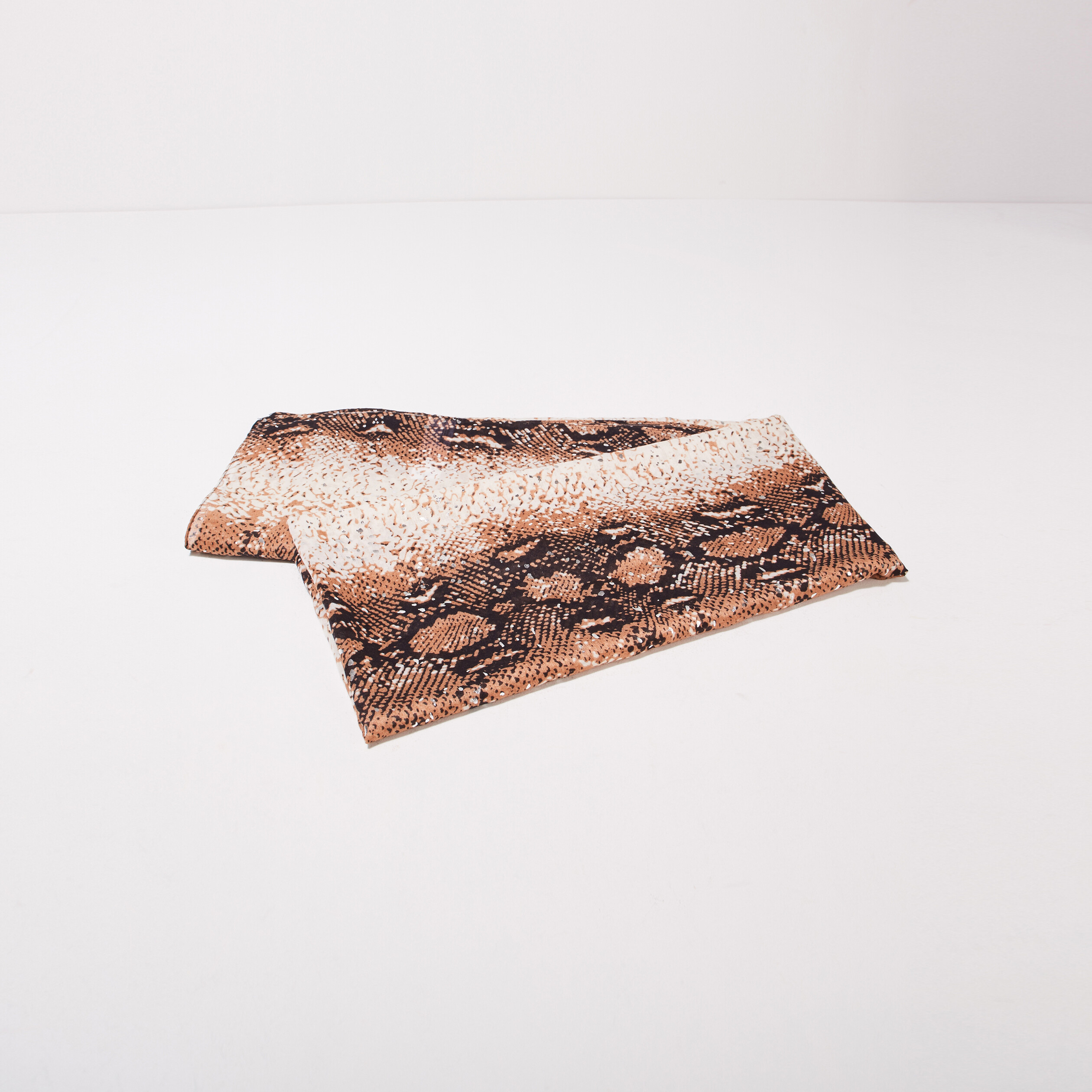 Foulard beige femme