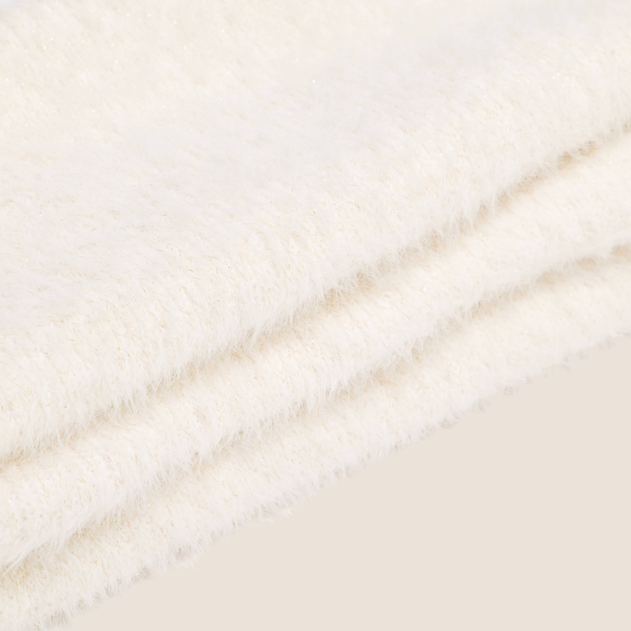 &Eacute;charpe avec broderies ecru femme