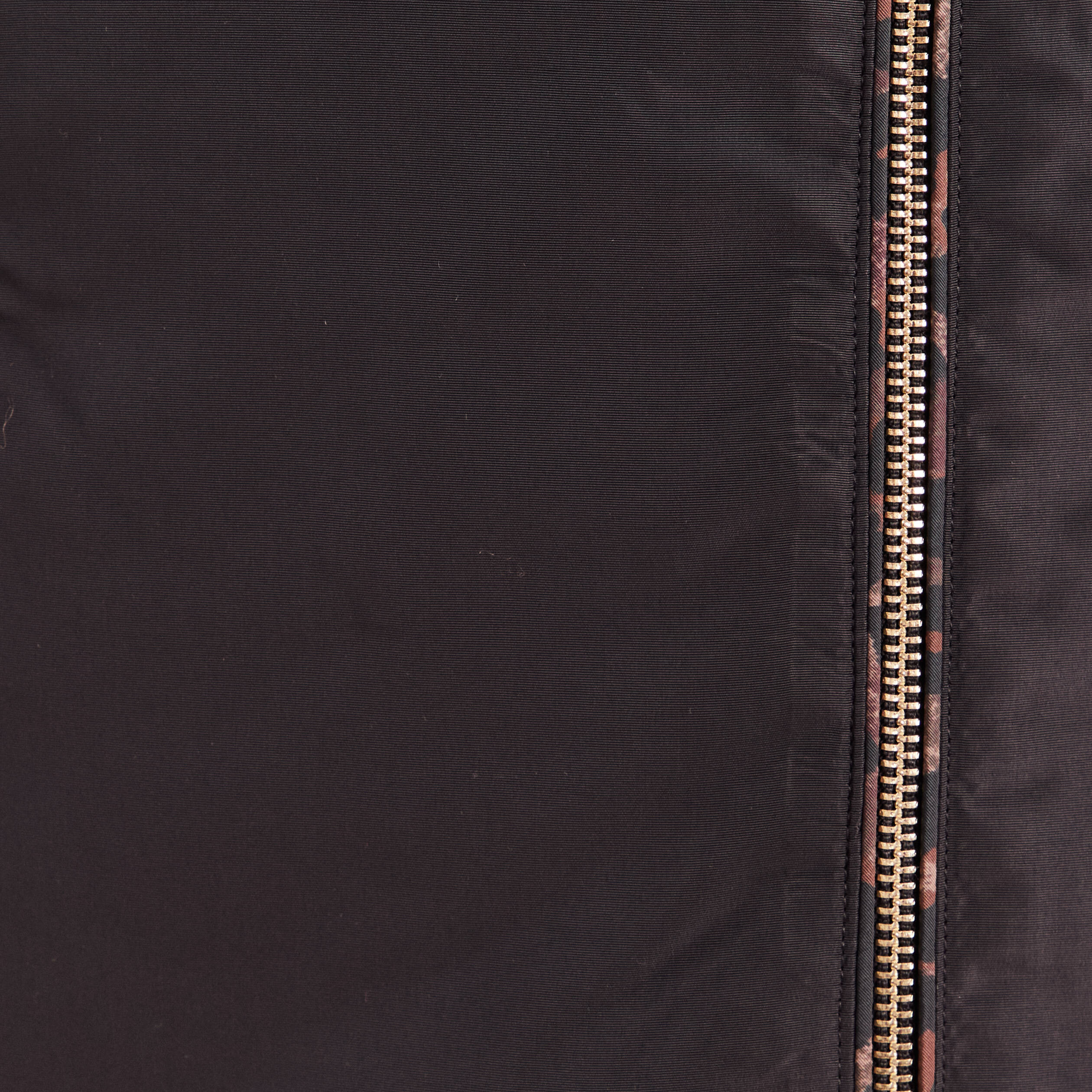 Parka cintr&eacute;e r&eacute;versible &agrave; capuche marron femme
