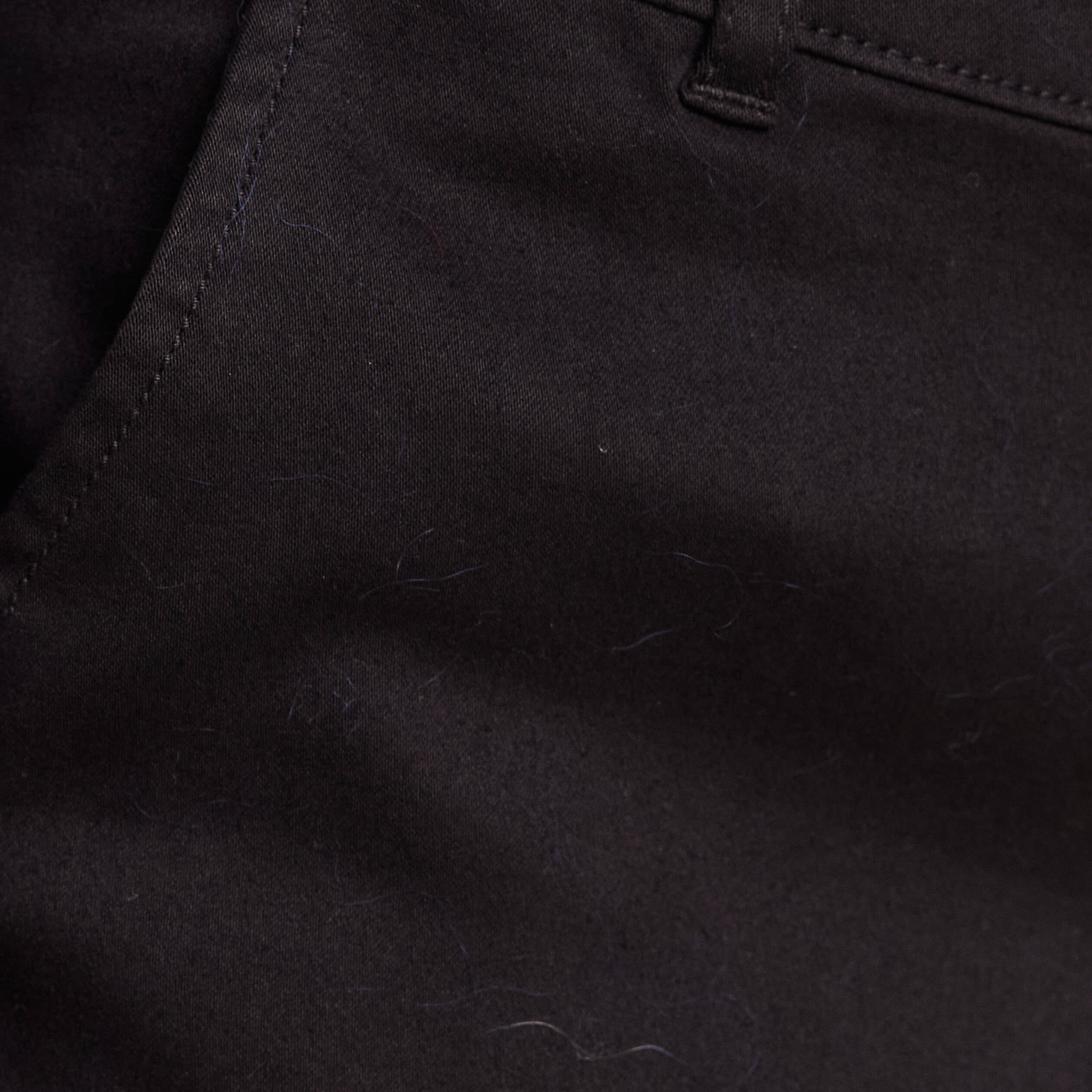 Jean large noir femme