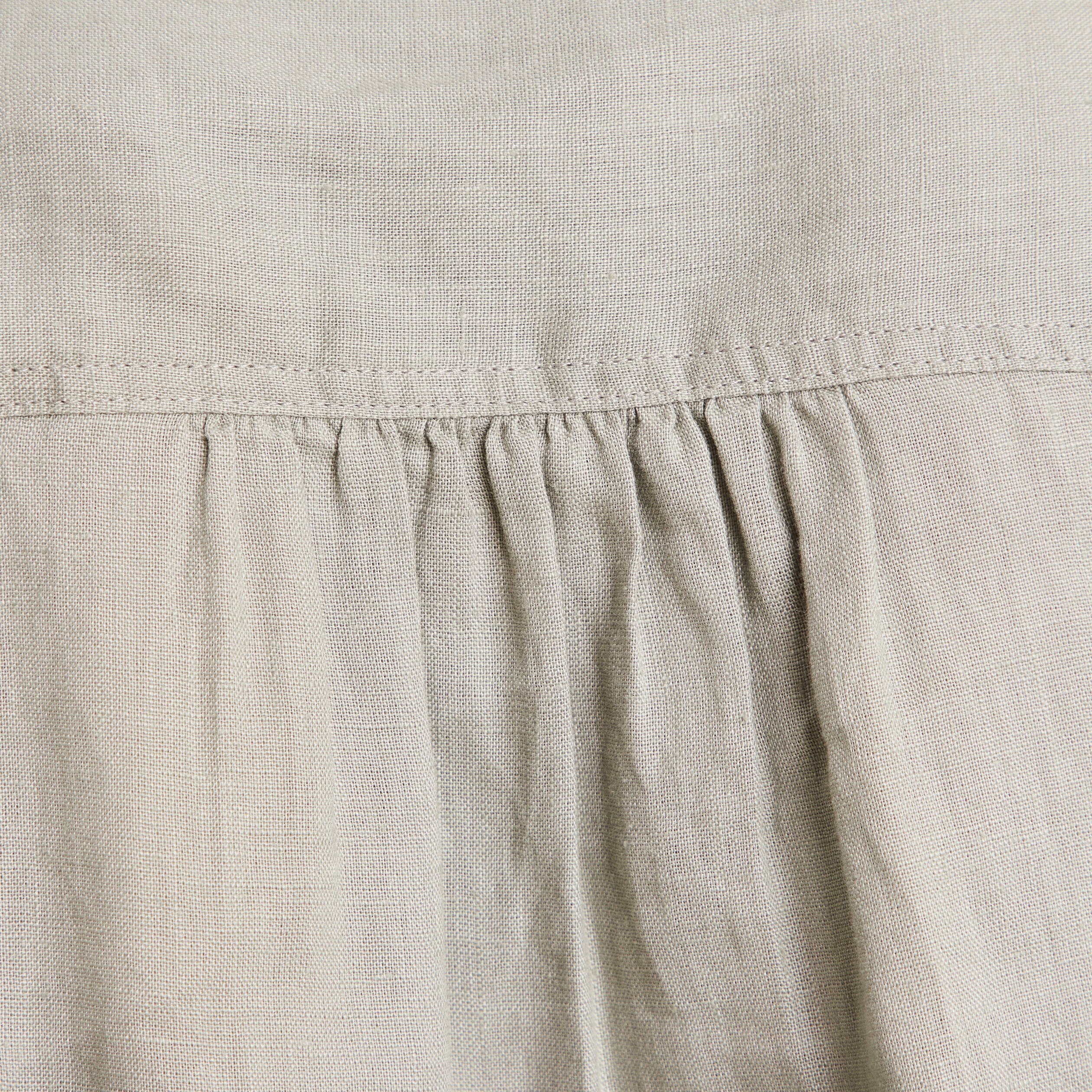 Chemise manches 3/4 vert clair femme