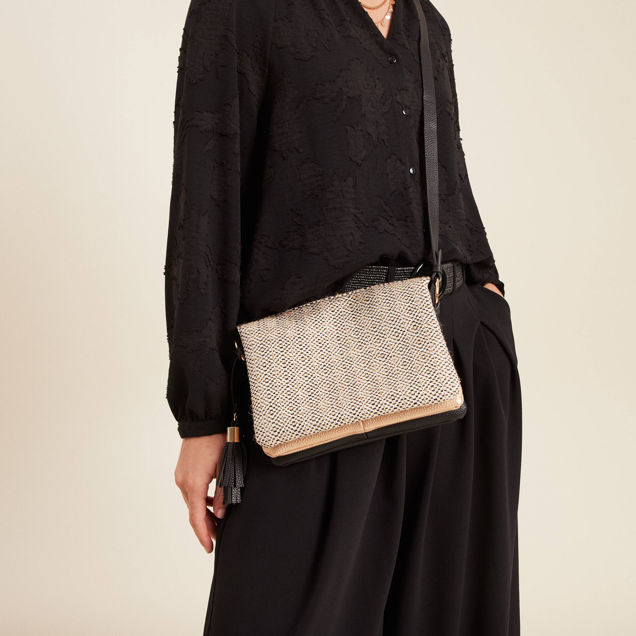 sac 3 compartiments noir femme Sac 3 compartiments noir femme