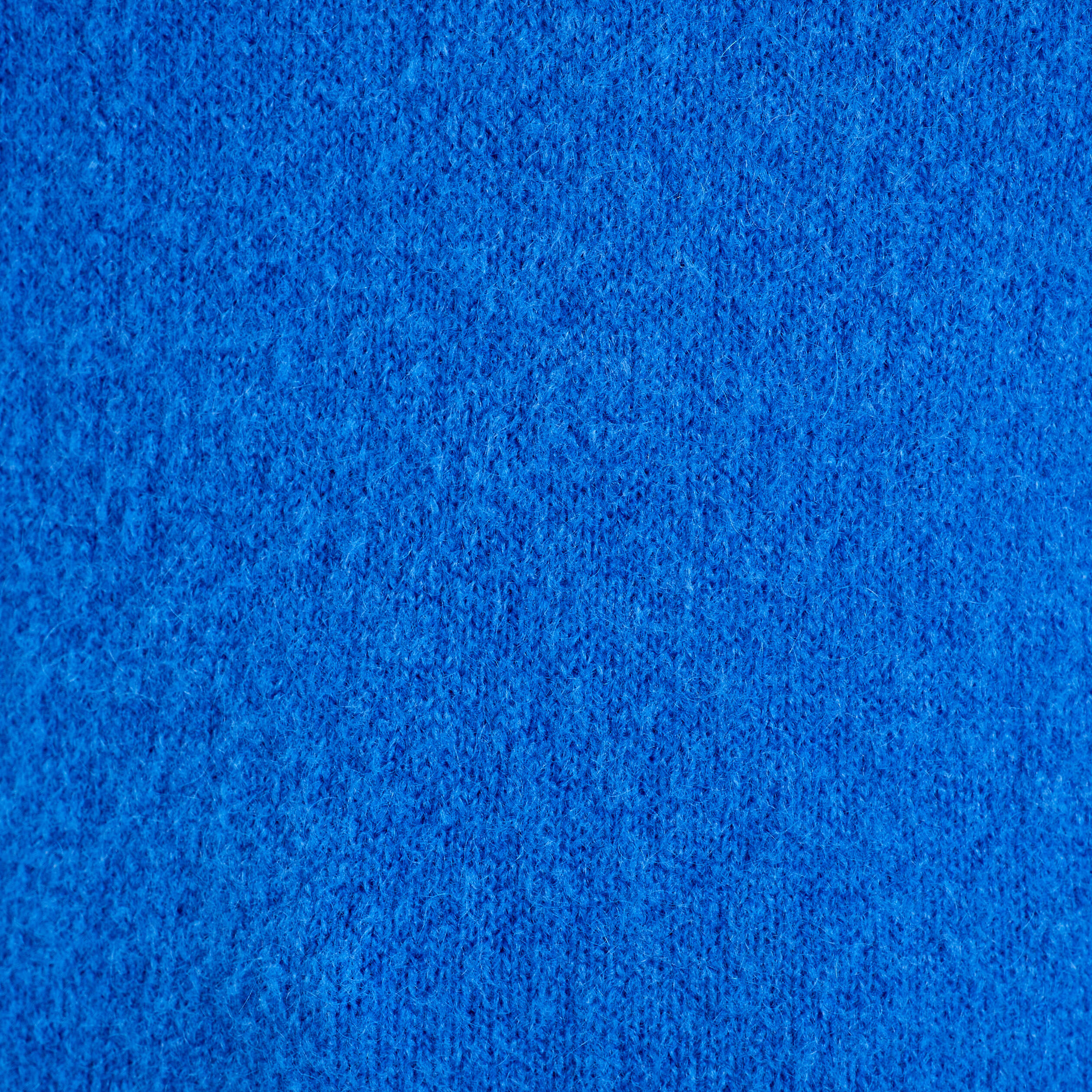 Pull manches longues bleu femme