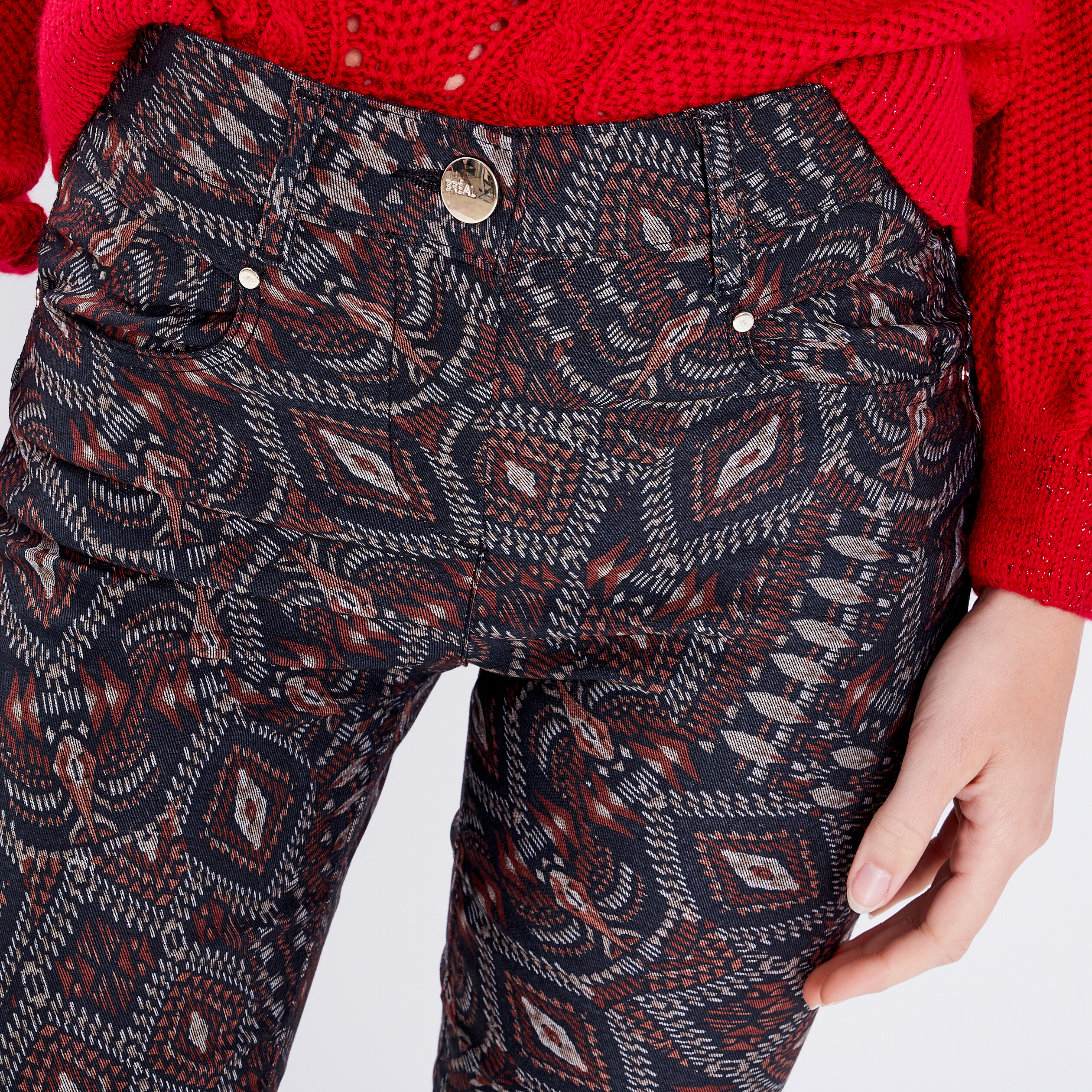 Pantalon femme top breal