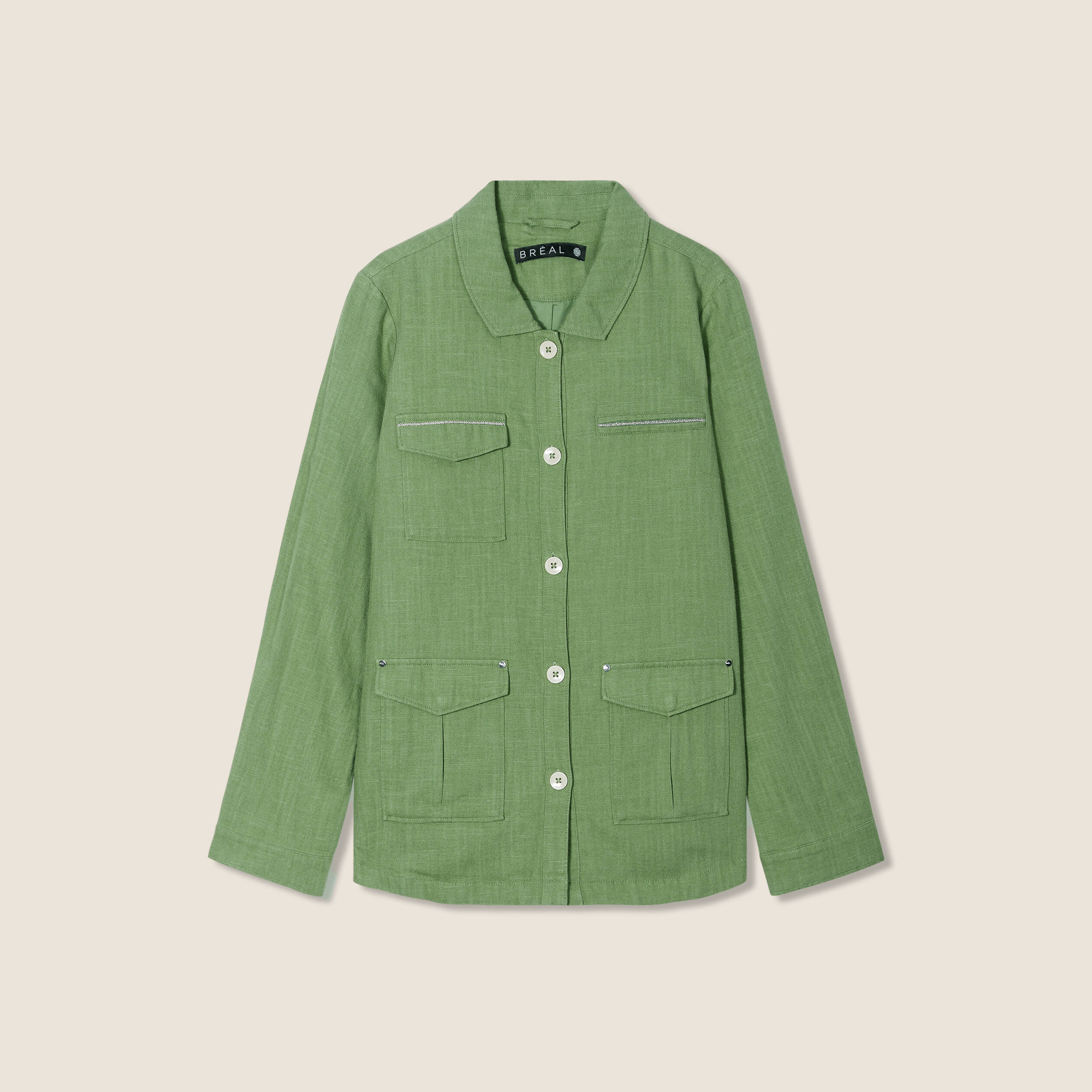 Veste Denim Veste Femme Patrice Breal Bréal Pull Femme Vert