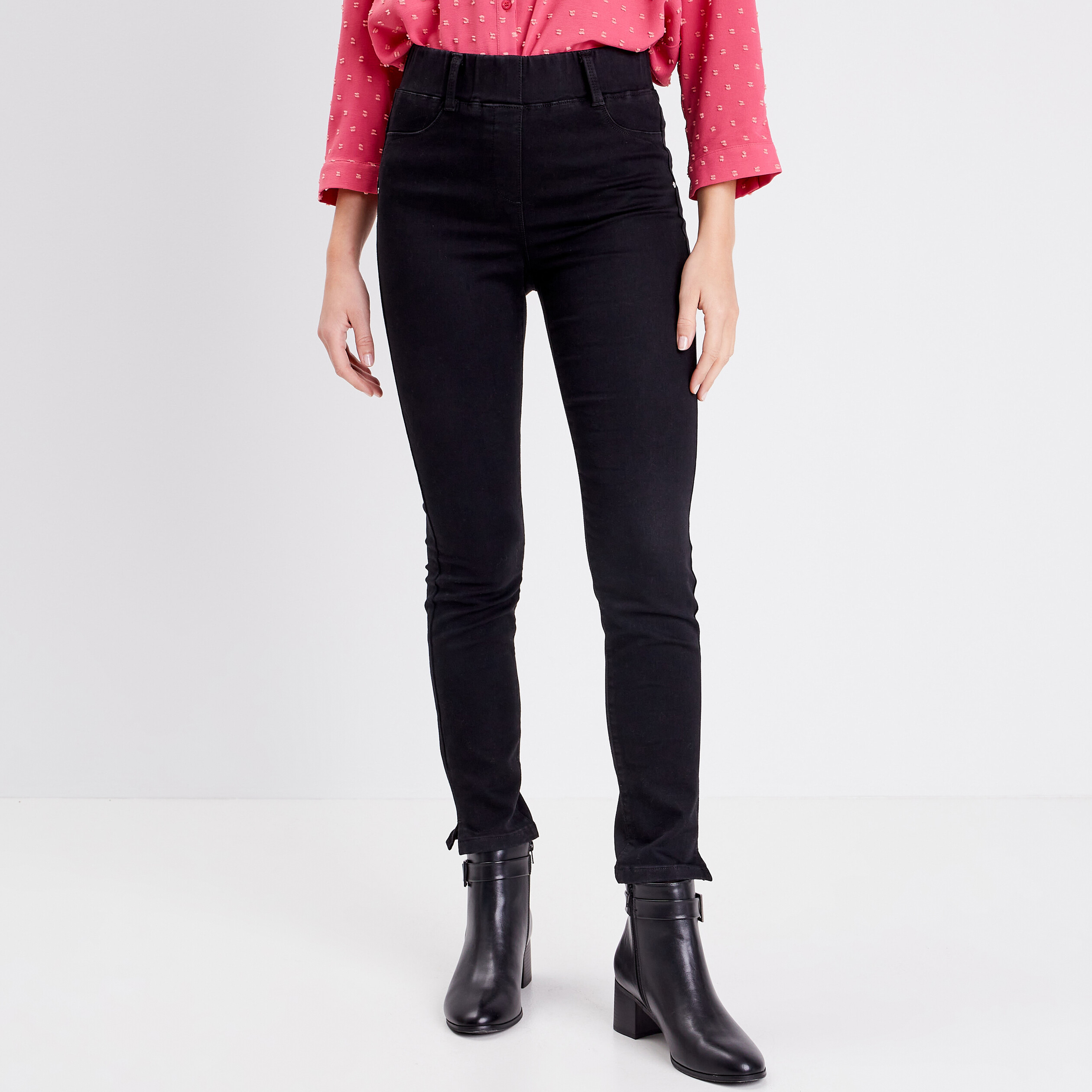 Tregging taille standard noir femme