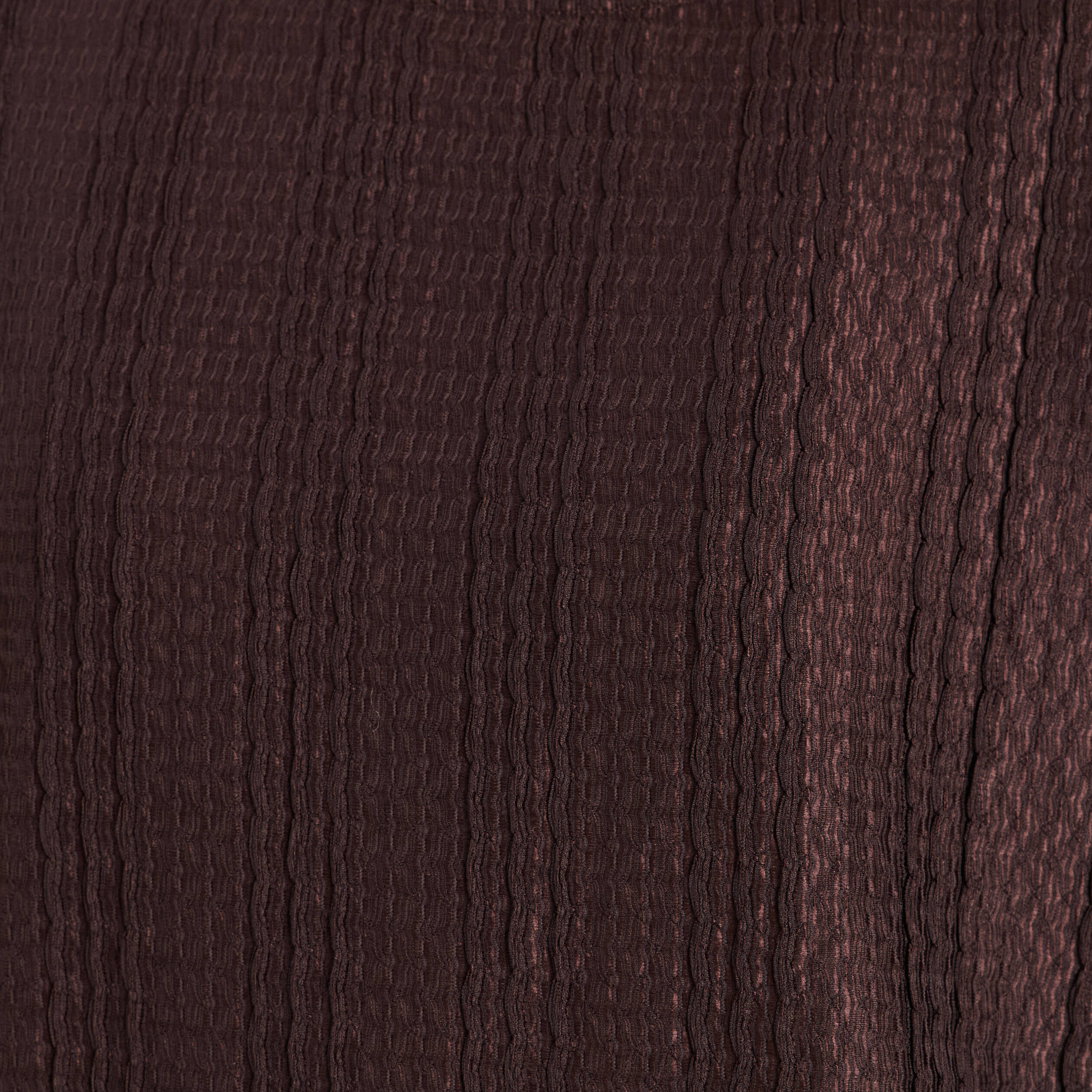 Blouse manches longues marron fonc&eacute; femme