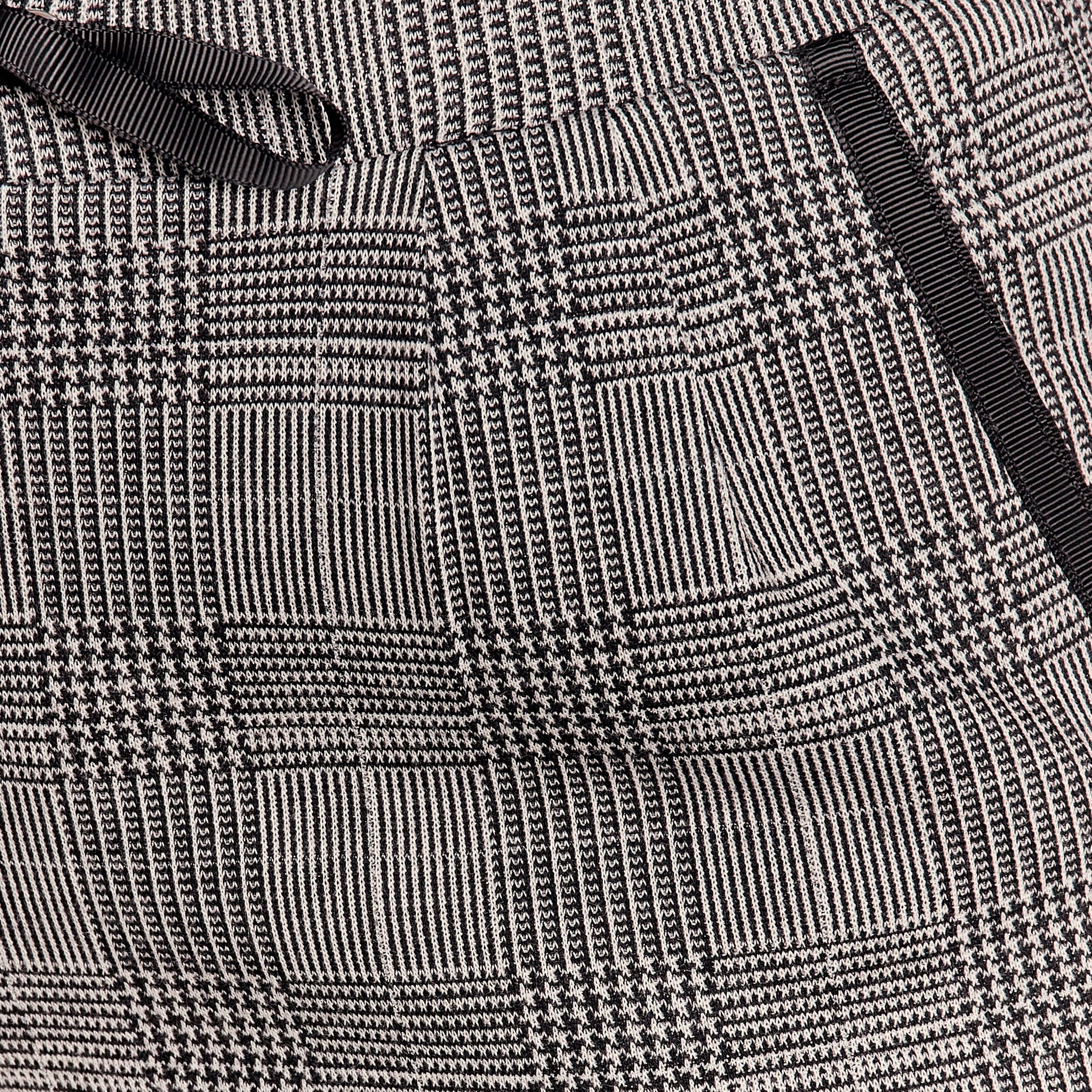 Pantalon flou à coulisse gris femme