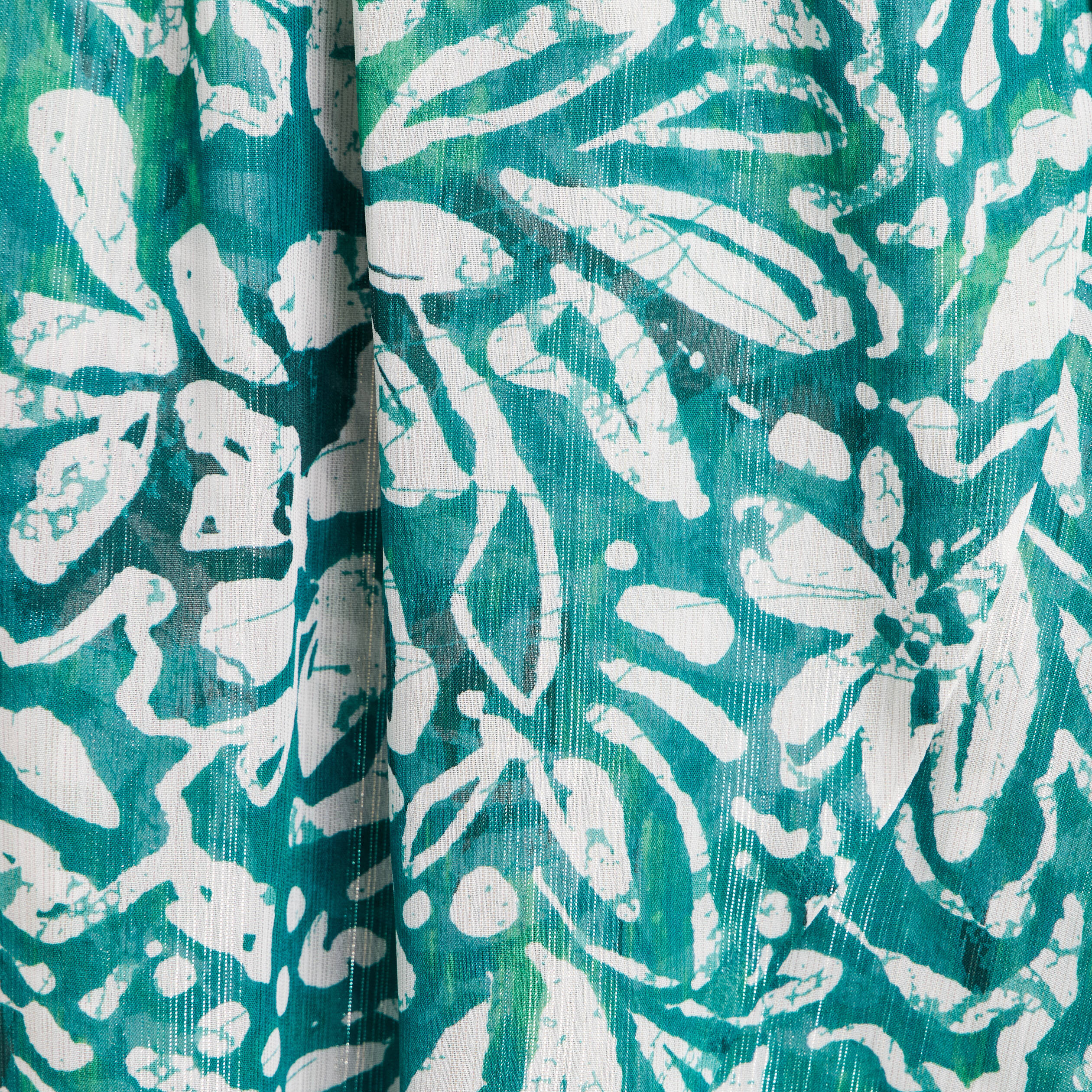 Robe longue portefeuille vert femme