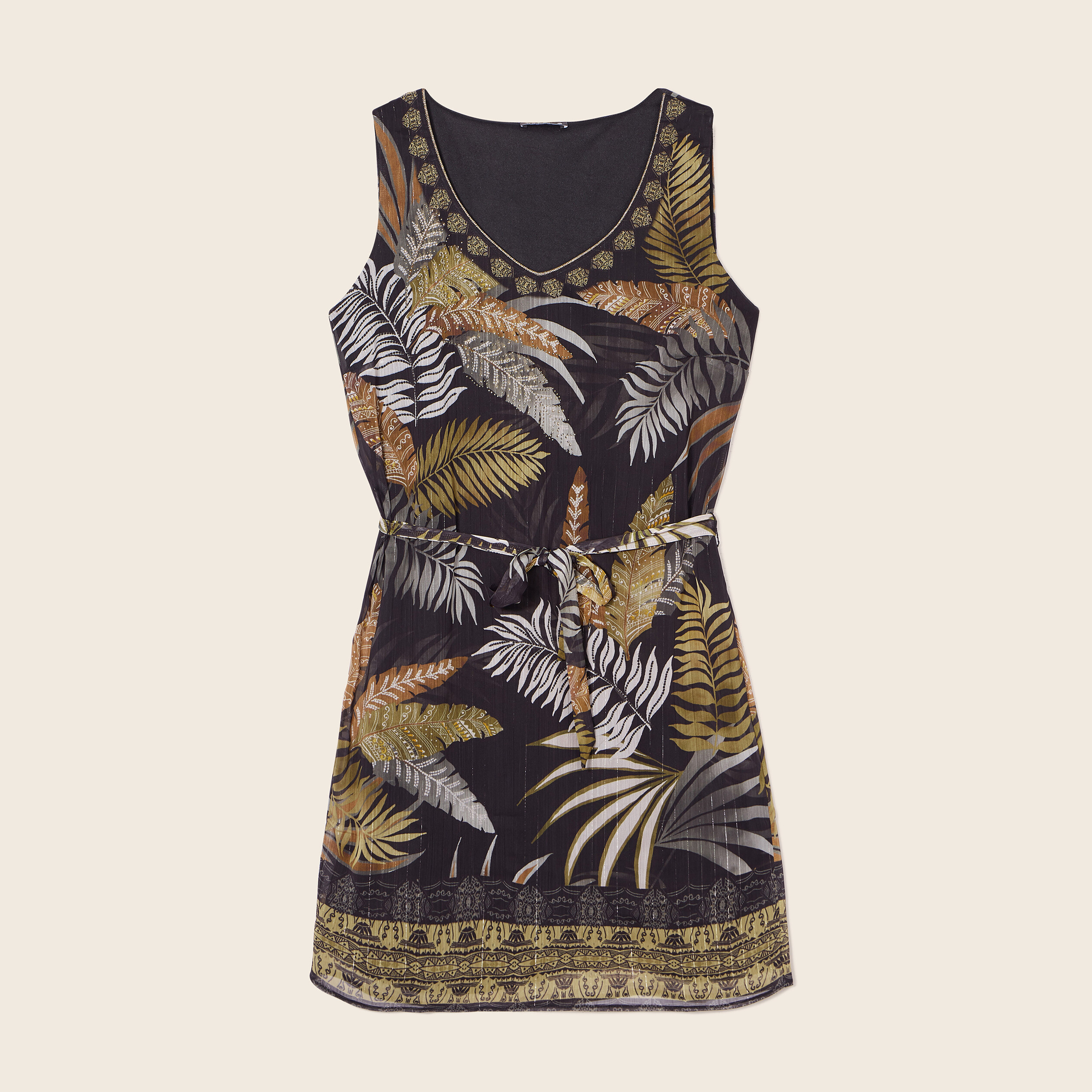 Robe sans top manches femme