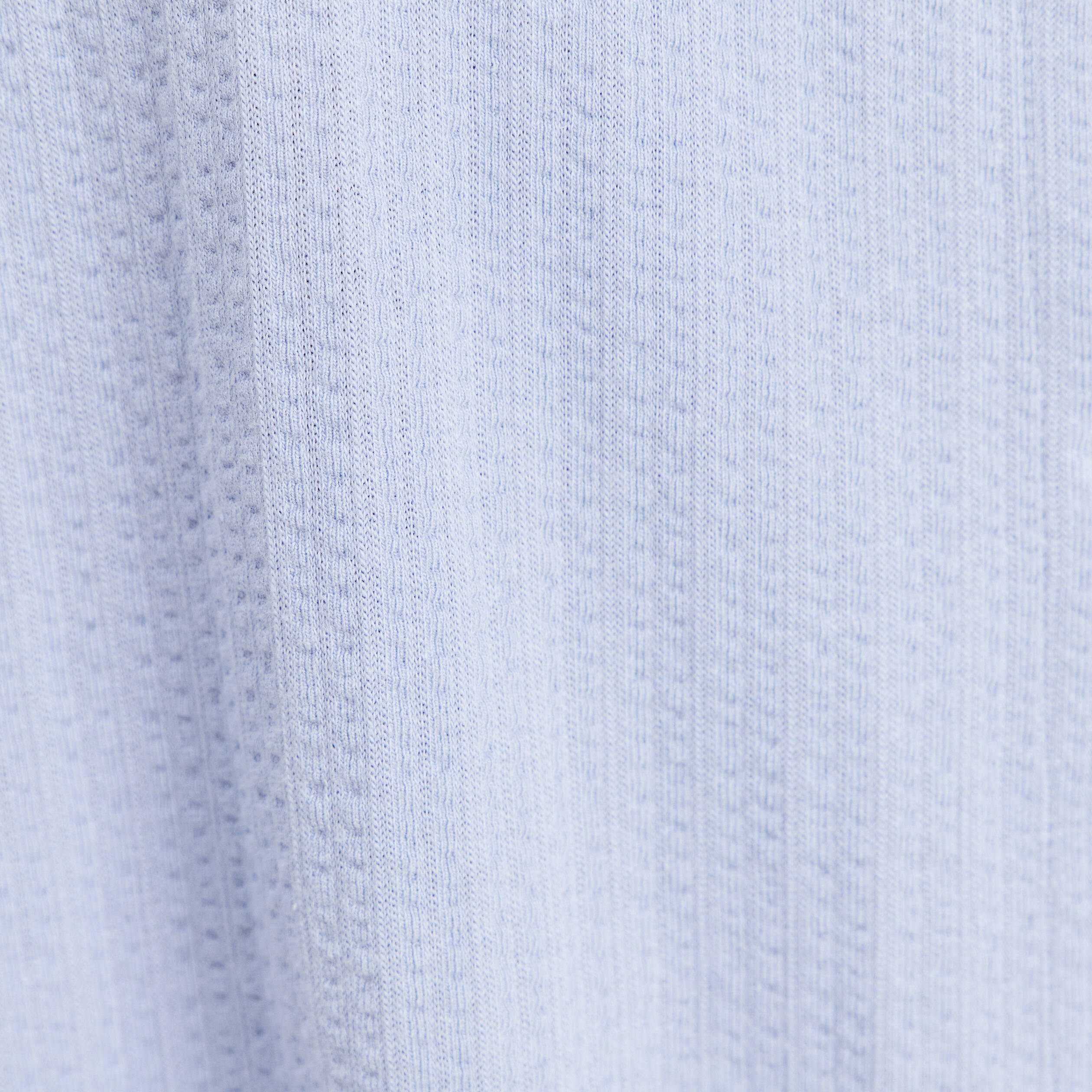 Blouse ample cropped col am&eacute;ricain bleu gris femme