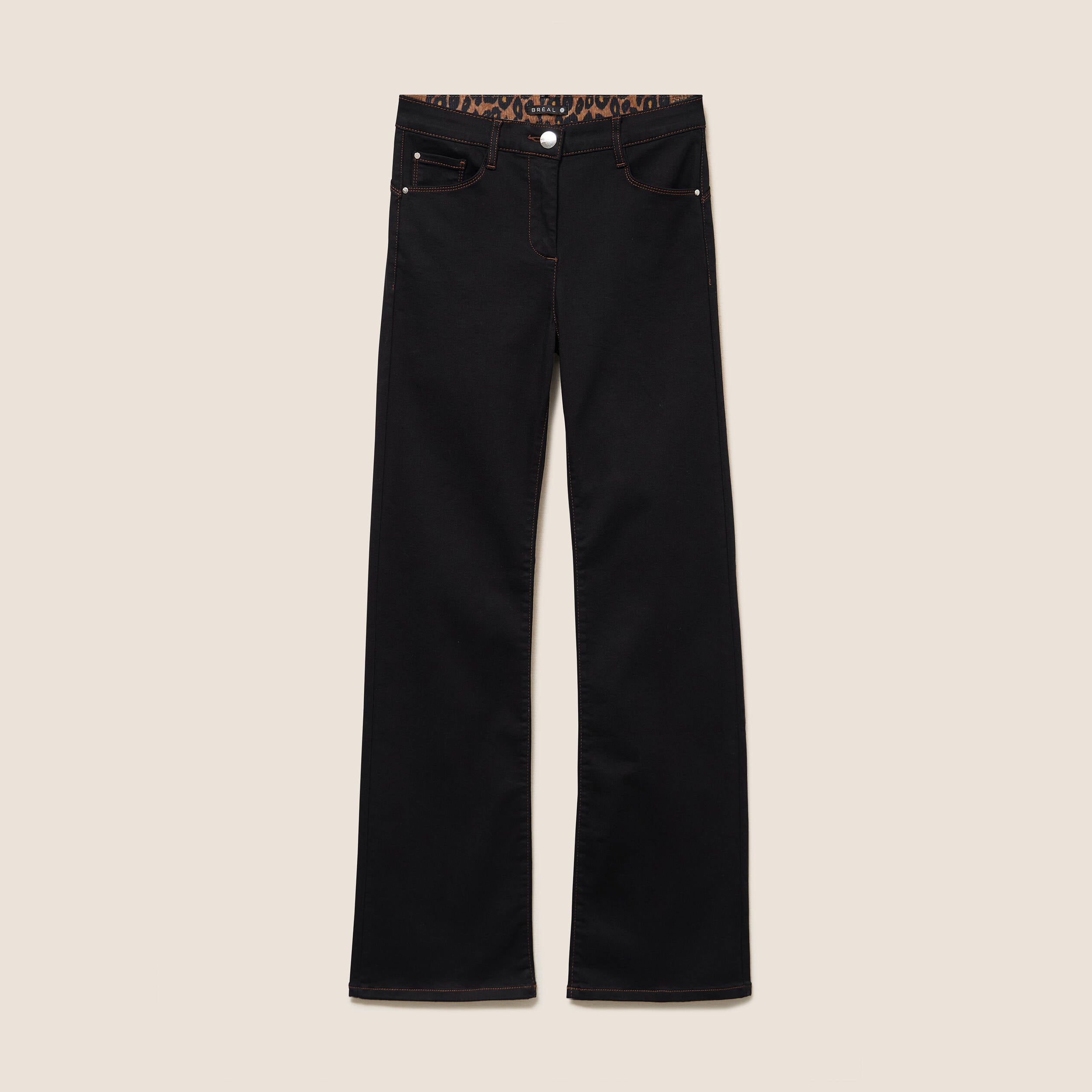 Jean magique L'Unique coupe bootcut denim noir femme