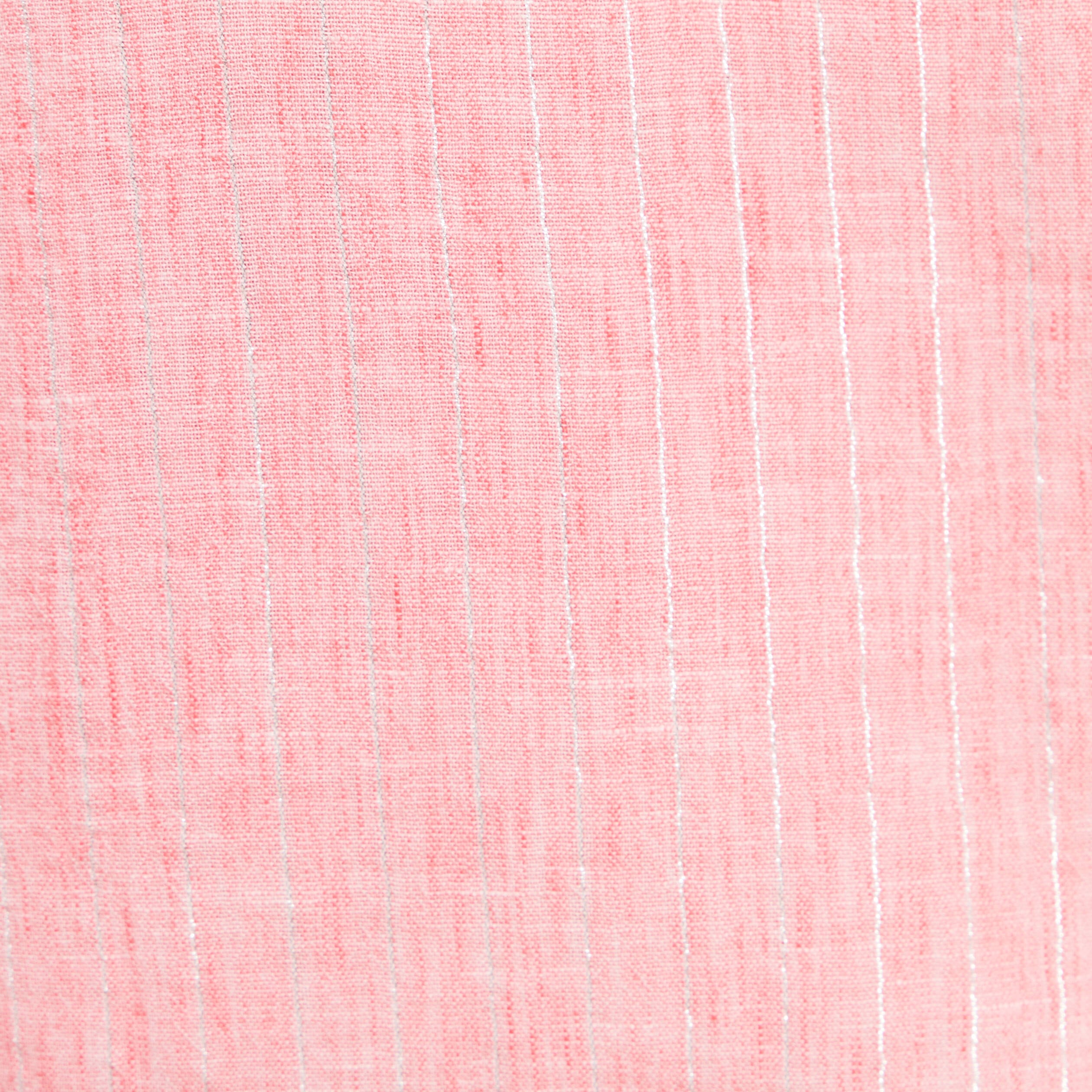 Blouse manches courtes fluide rose corail femme