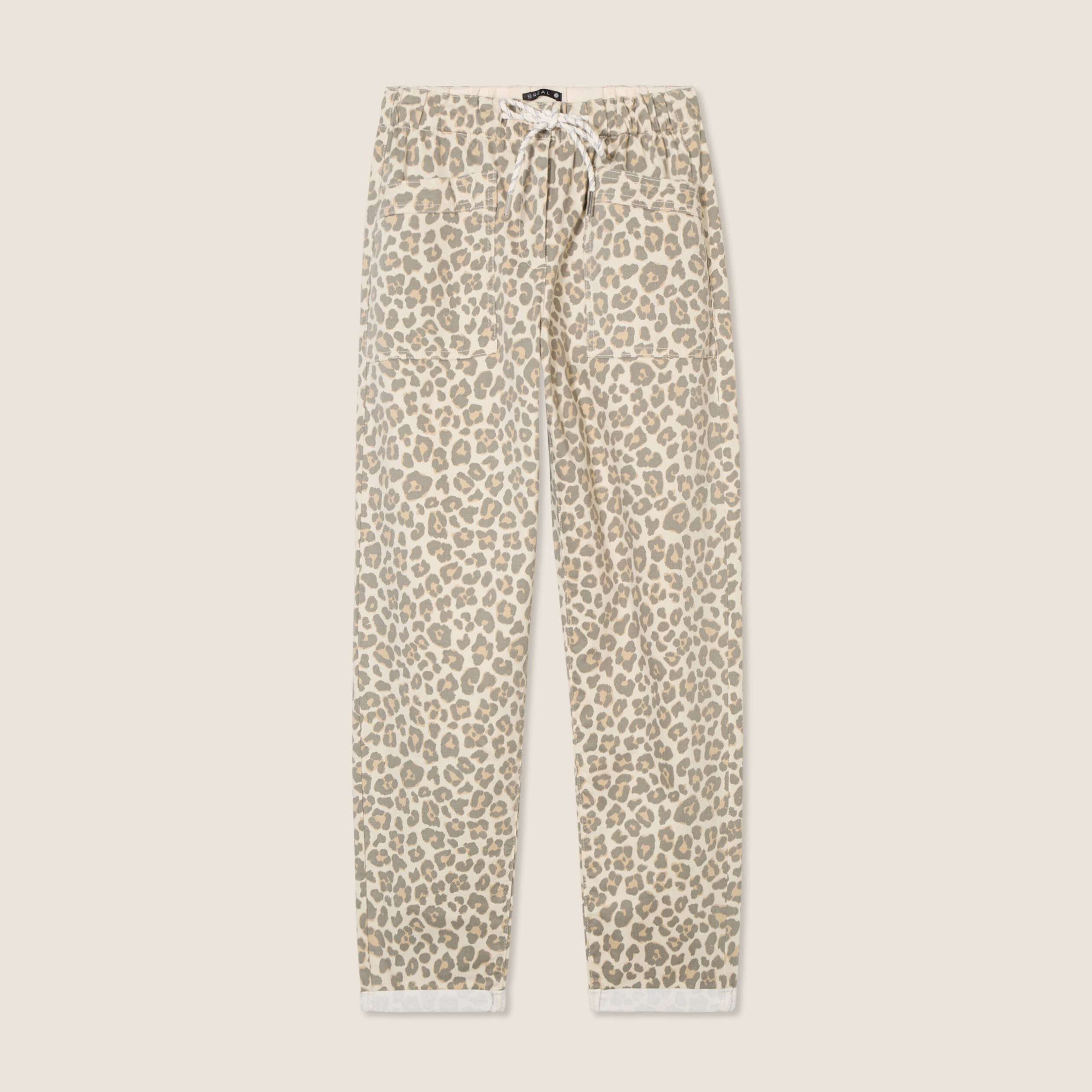 Pantalon coupe mom 7/8&egrave;me blanc femme