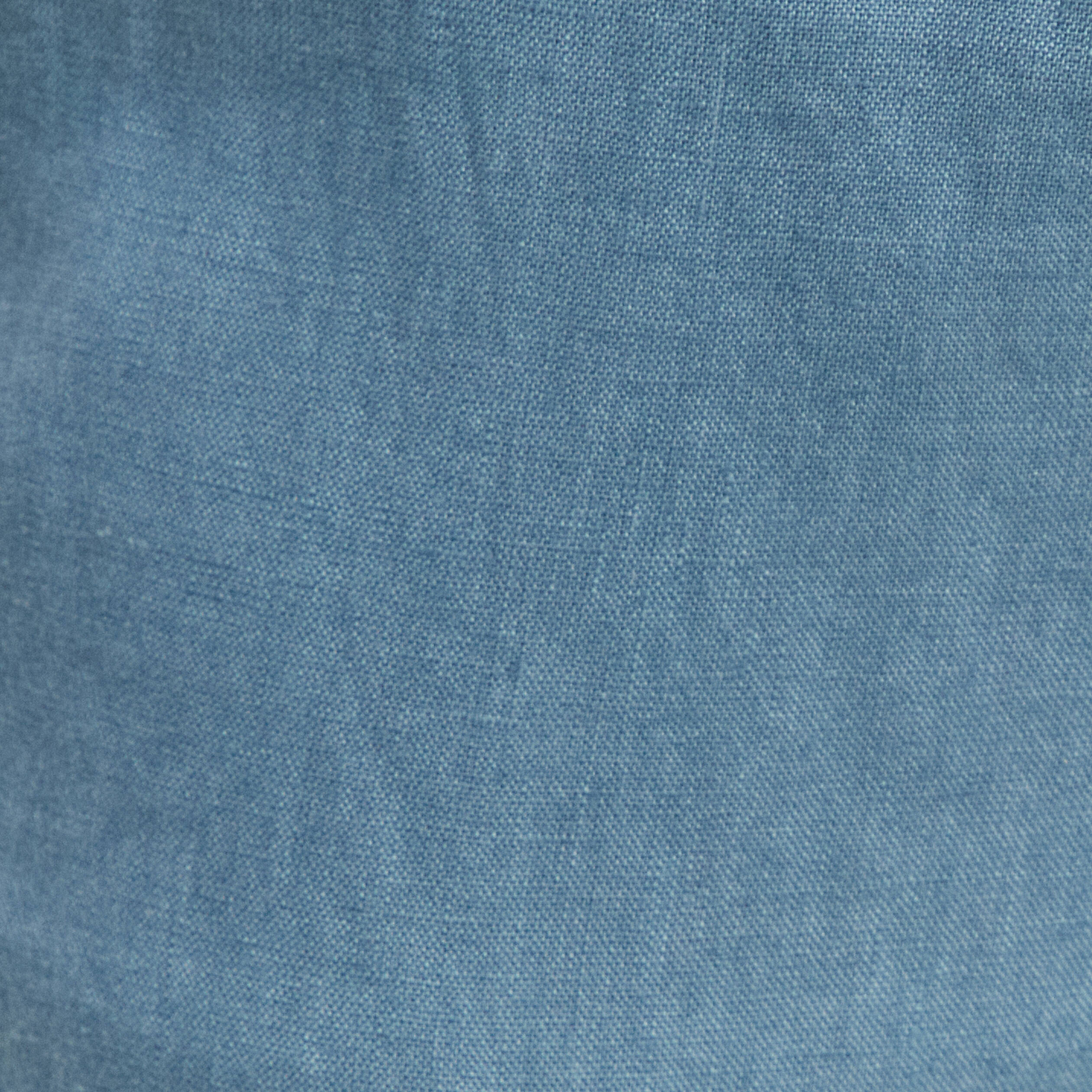 Pantalon flou ceinturé bleu pétrole femme