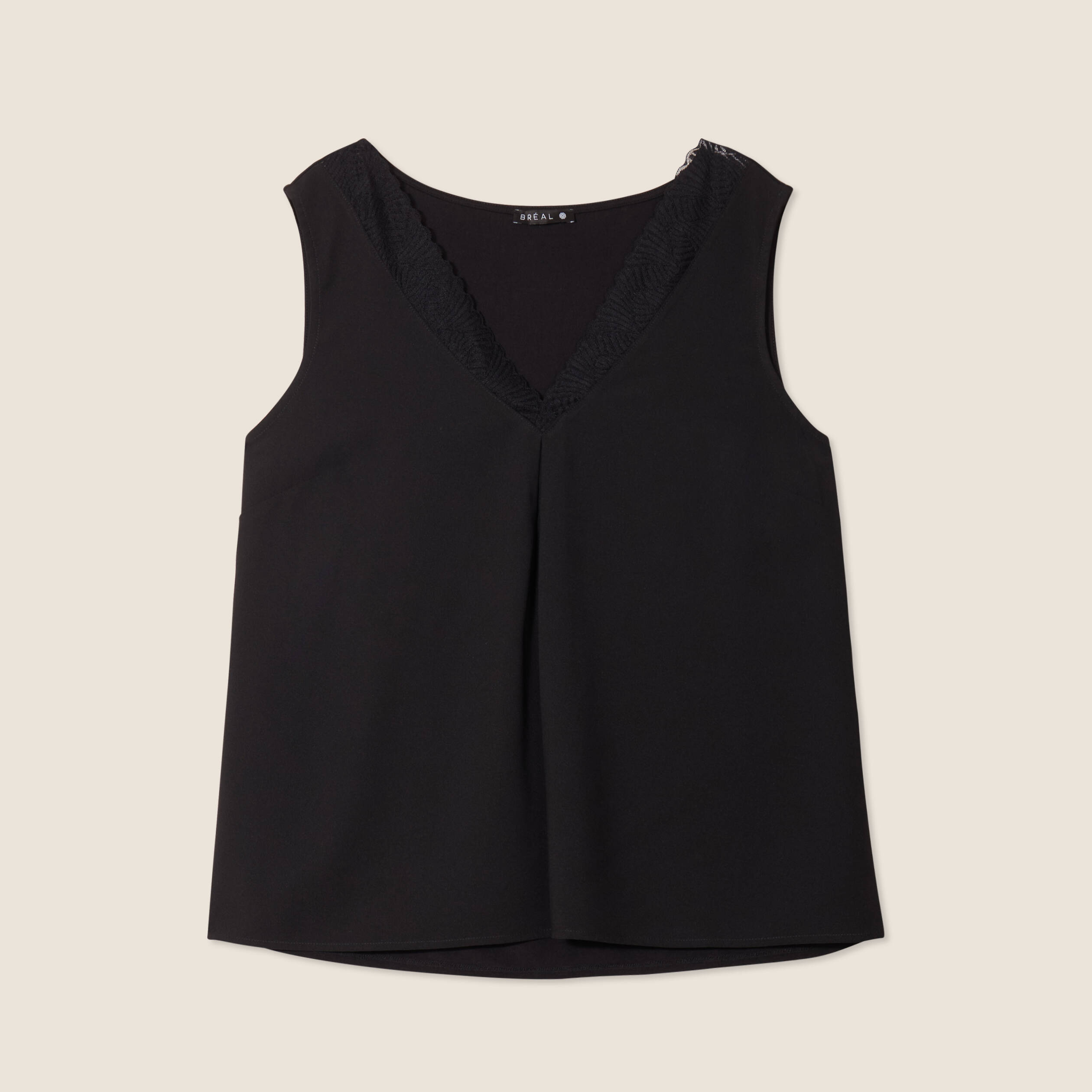 Débardeur sans manches noir femme