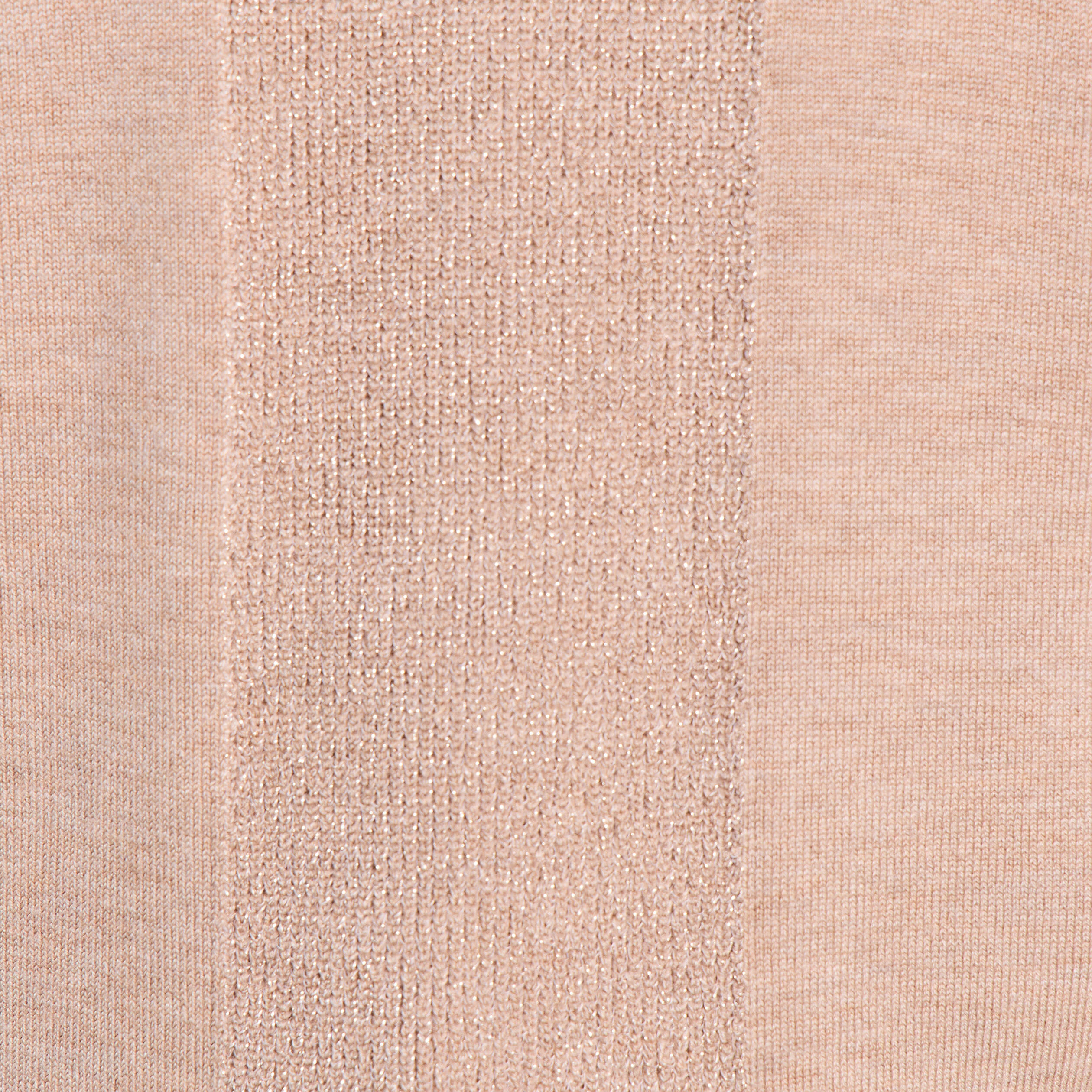 Pull manches longues beige femme