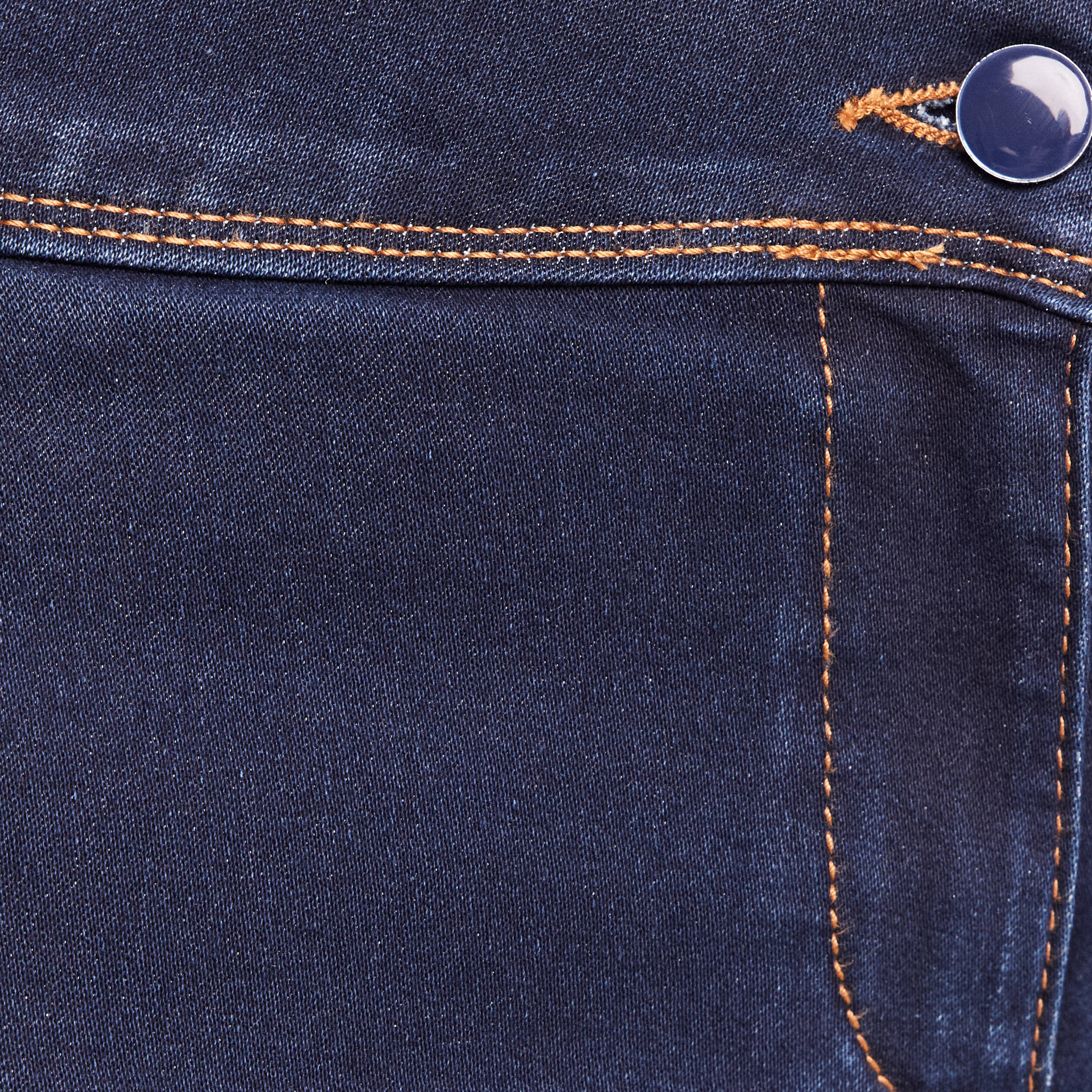 Jean bootcut taille haute denim brut femme