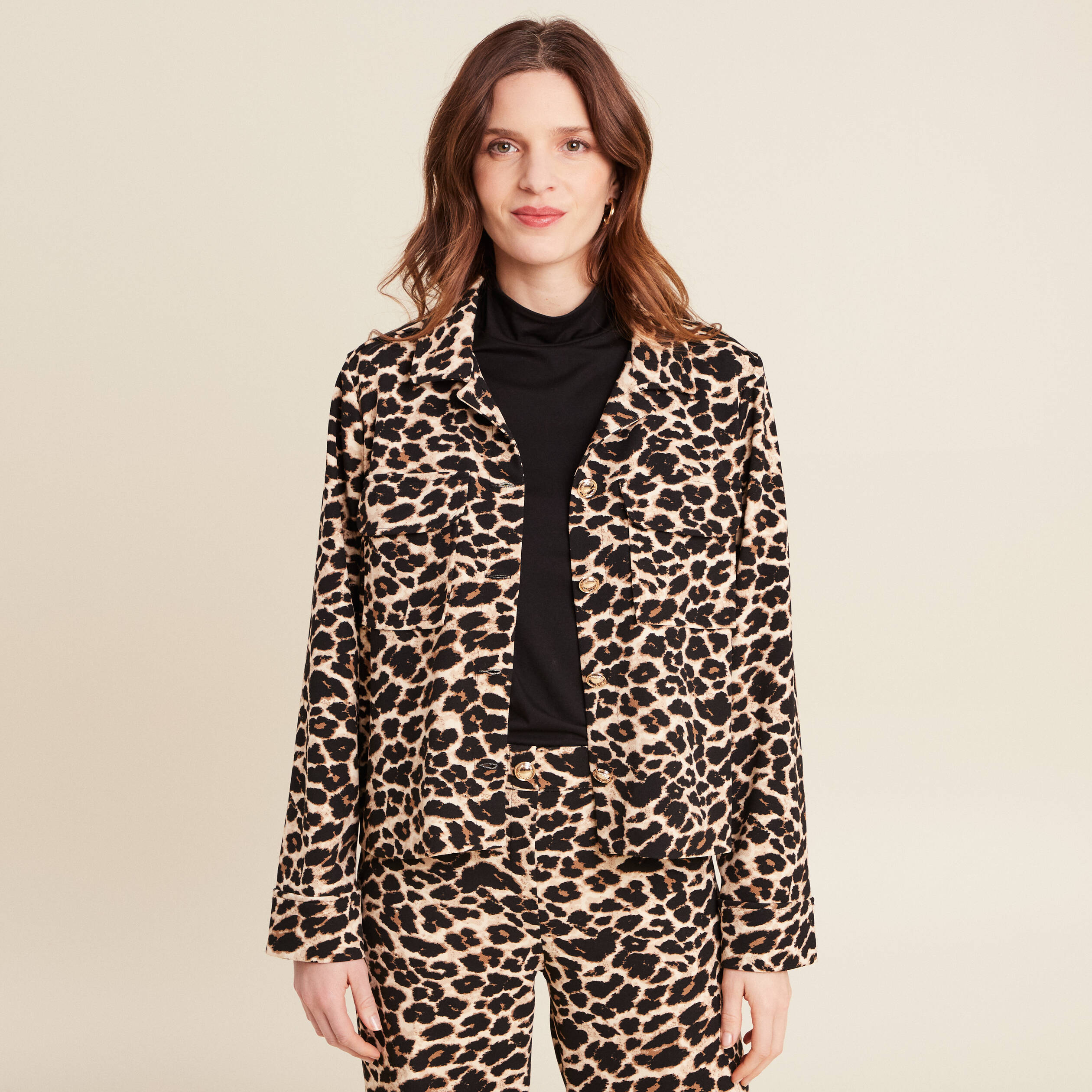 veste droite boutonnee creme femme Veste droite boutonnée creme femme