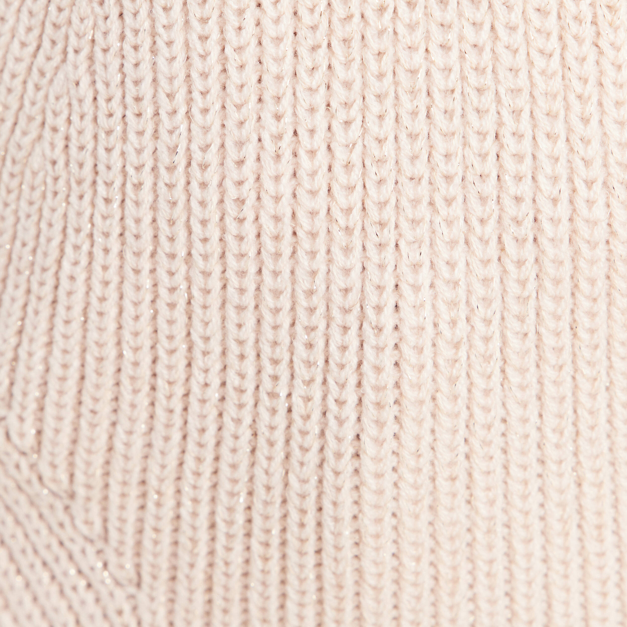Pull manches longues creme femme