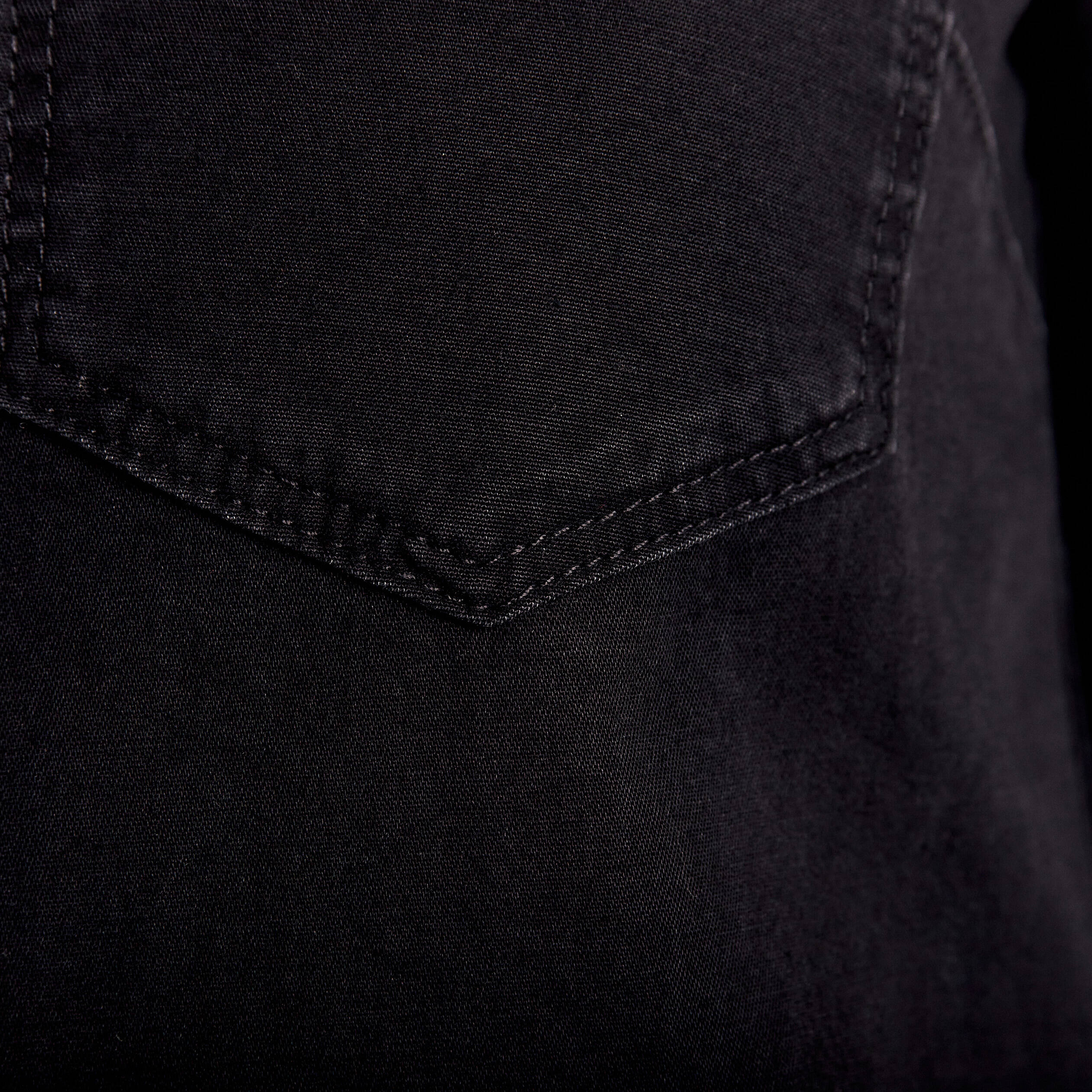 Chemise en jean noir femme