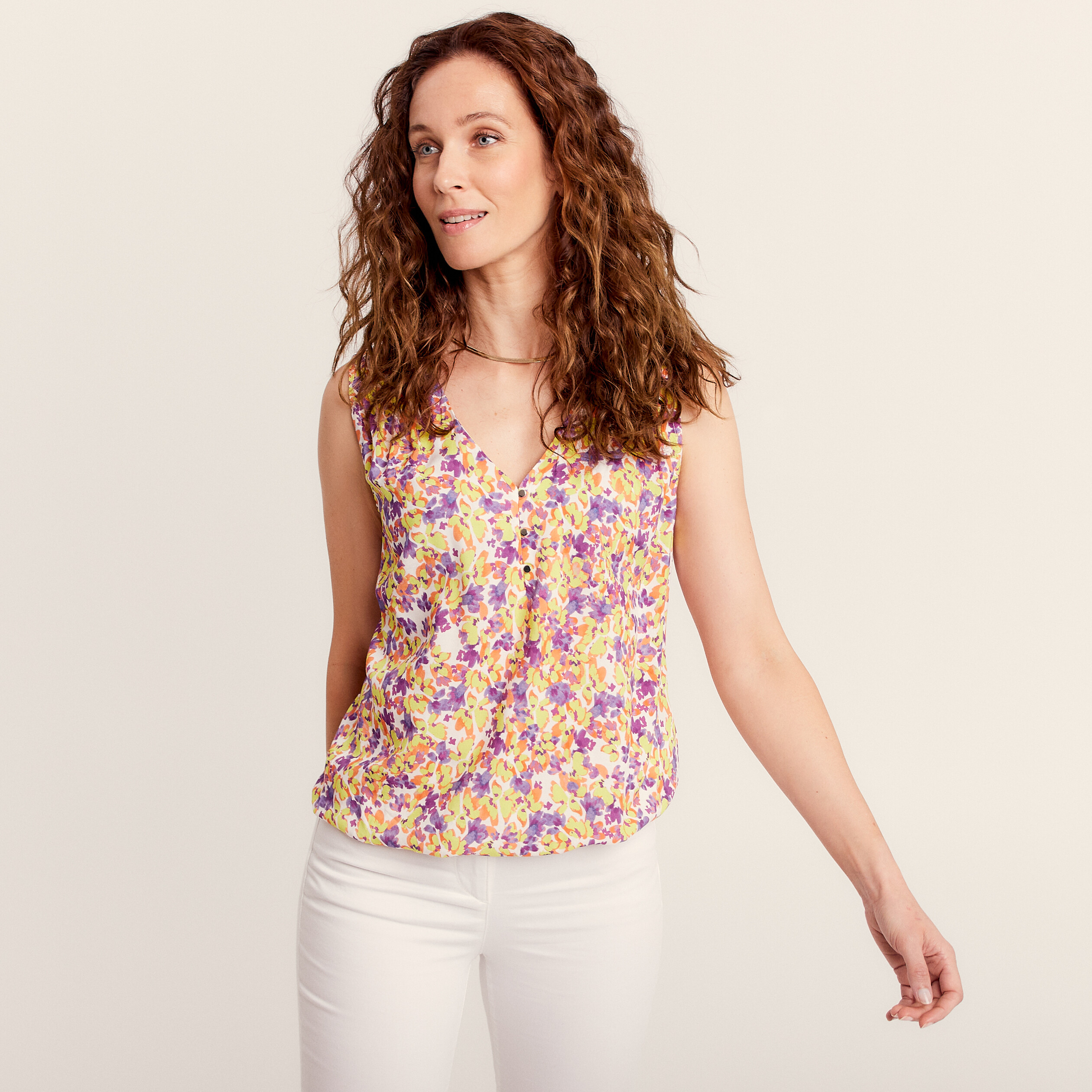 Blouse femme sans manche 2025