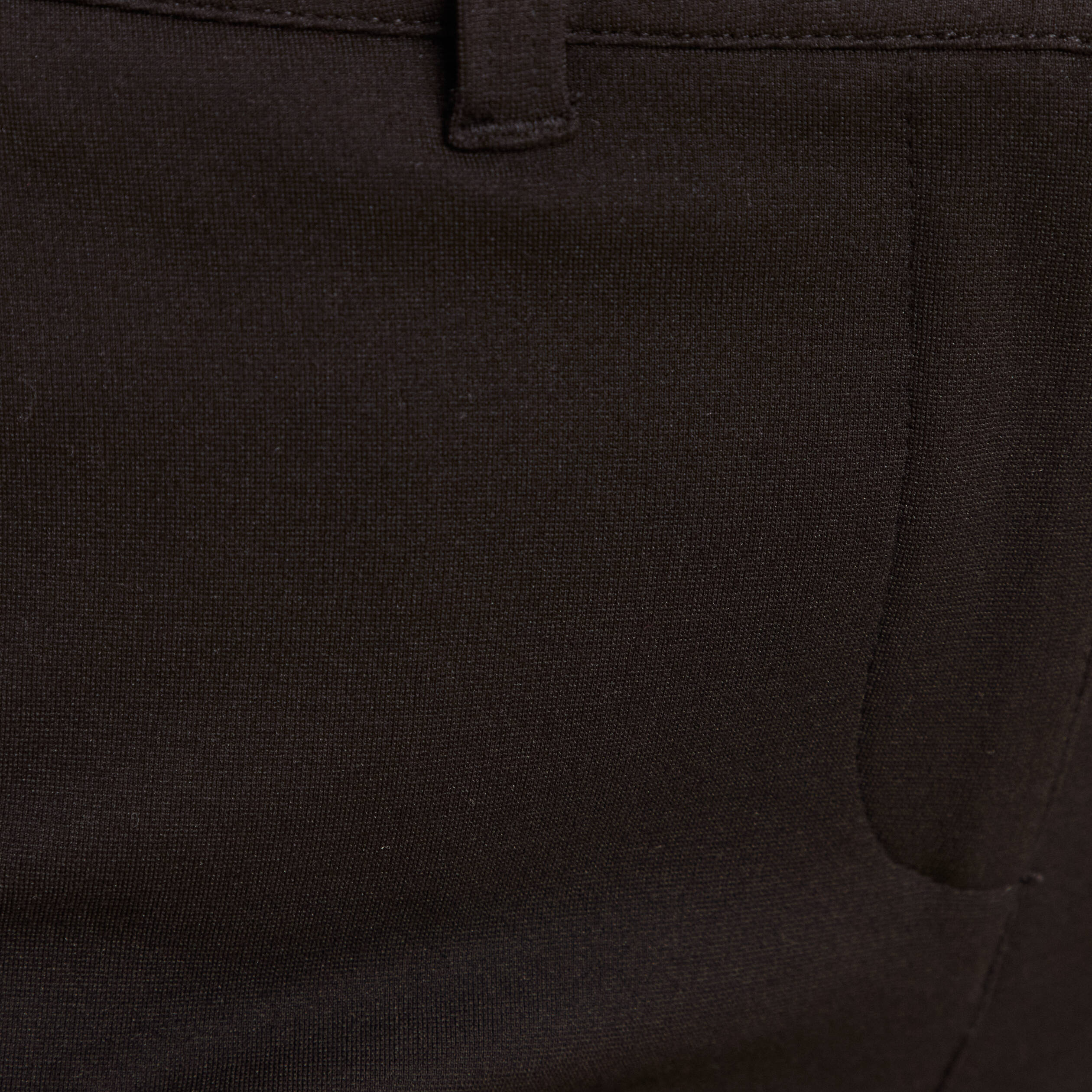 Pantalon bootcut à pont noir femme