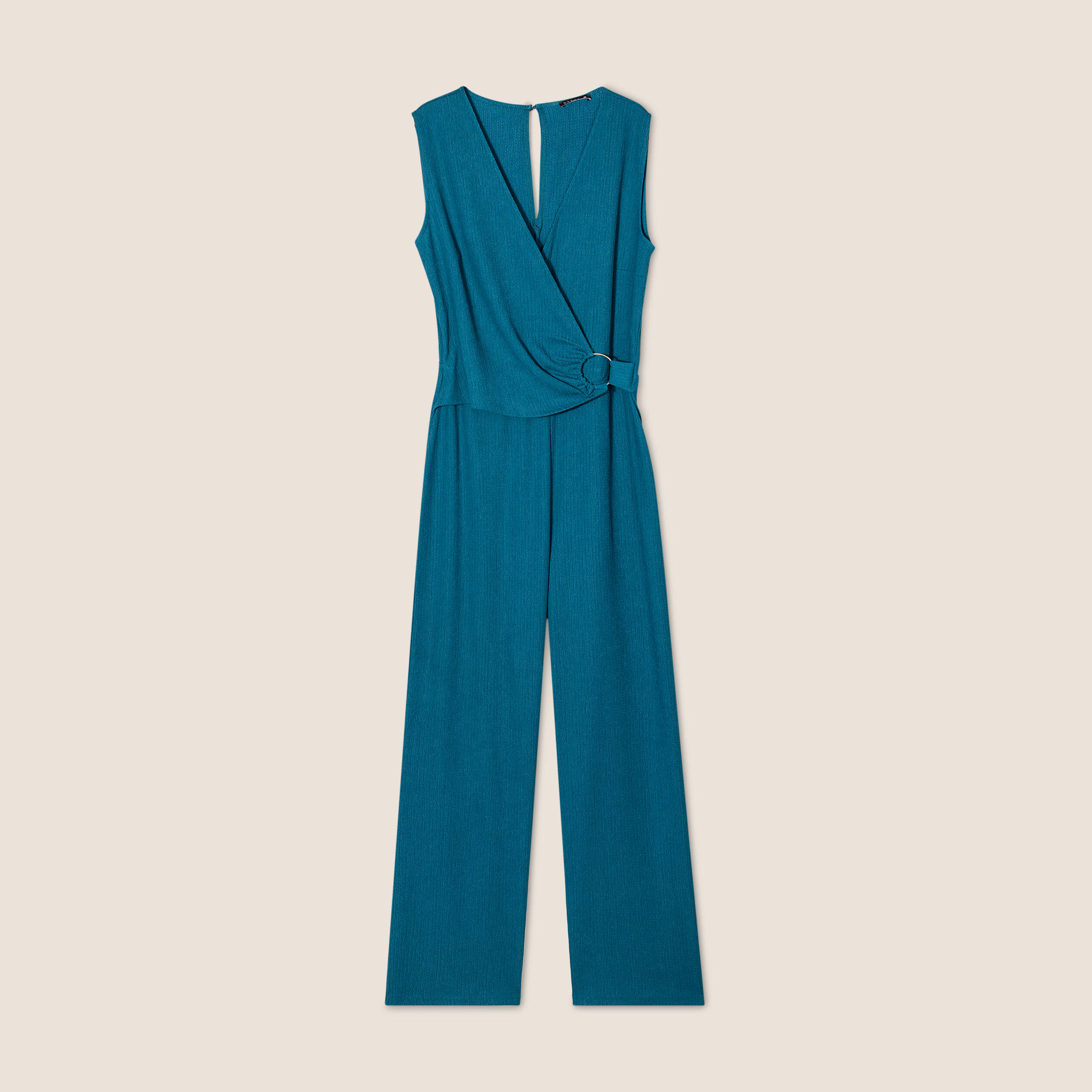 Combinaison pantalon vert femme