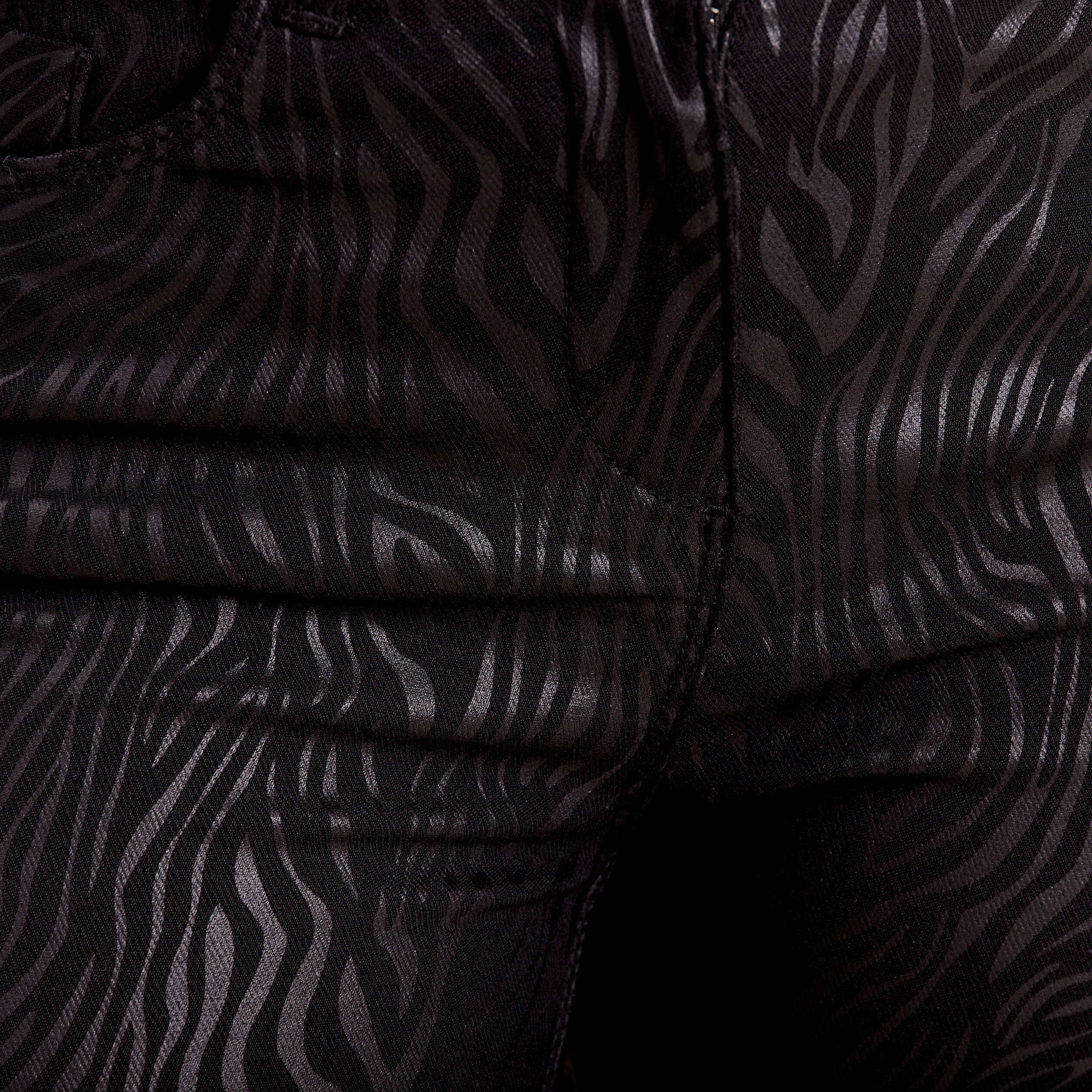pantalon ajuste enduit denim noir femme Pantalon ajusté enduit denim noir femme