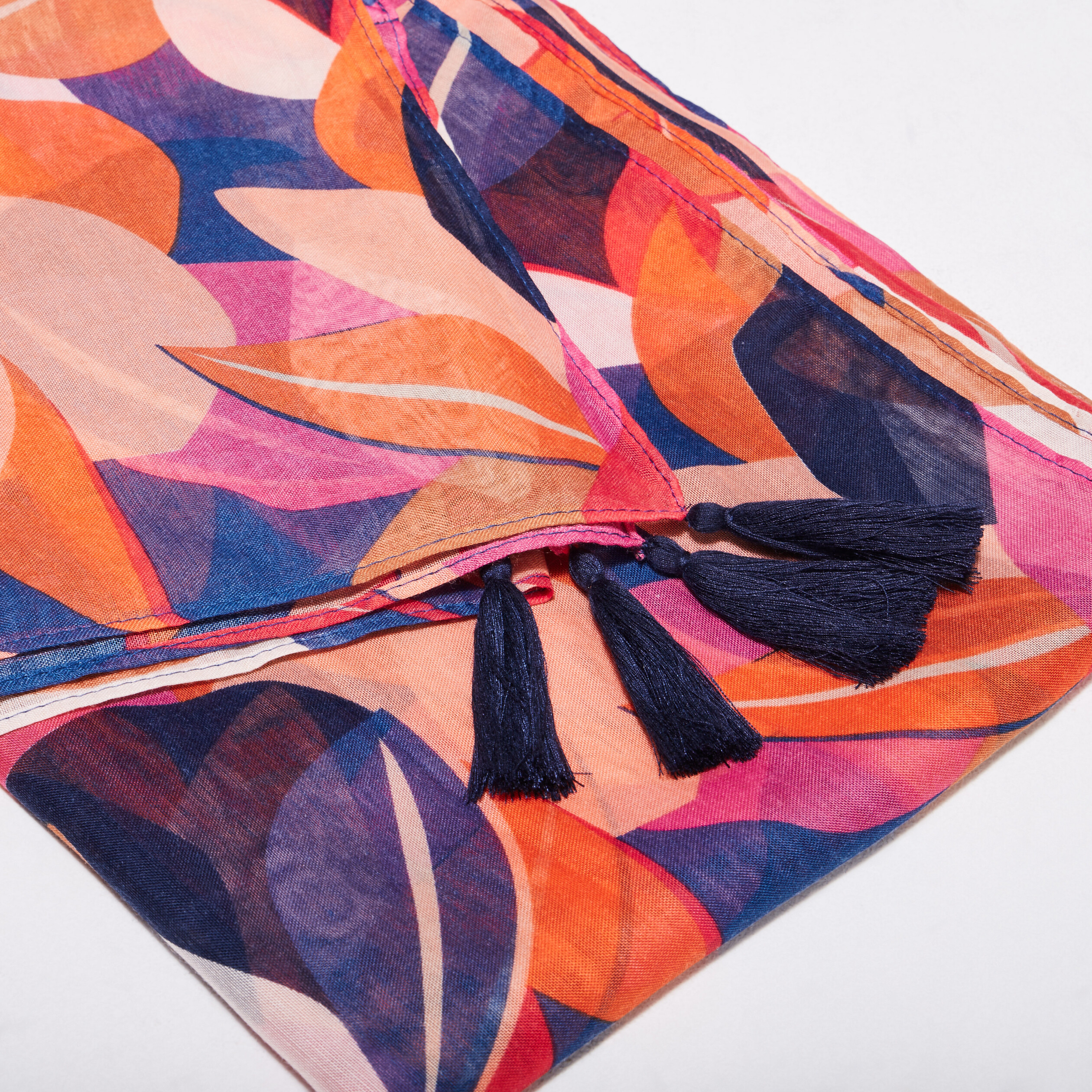 Étole multicolore femme