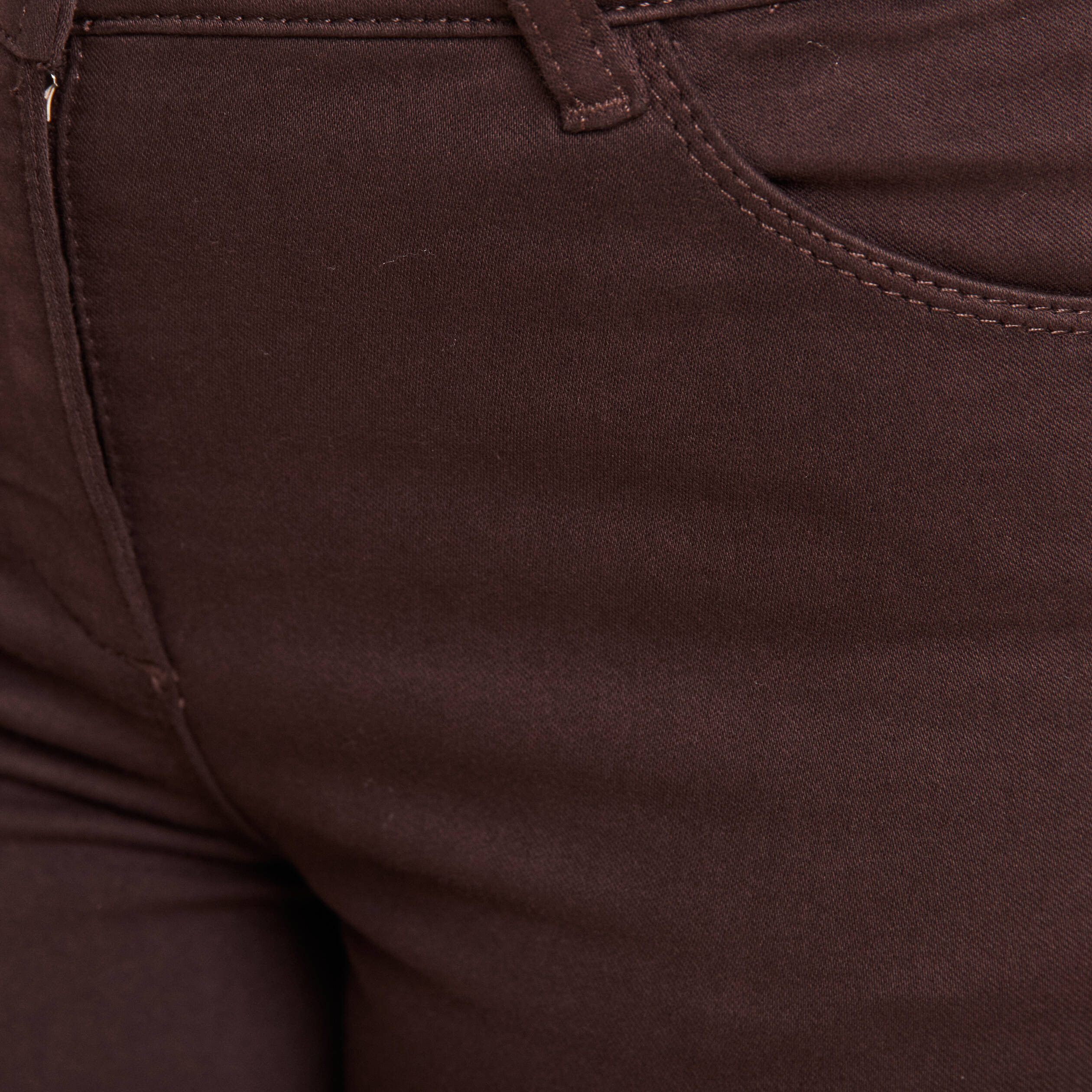 pantalon chaud magique marron fonce femme Pantalon chaud magique marron foncé femme