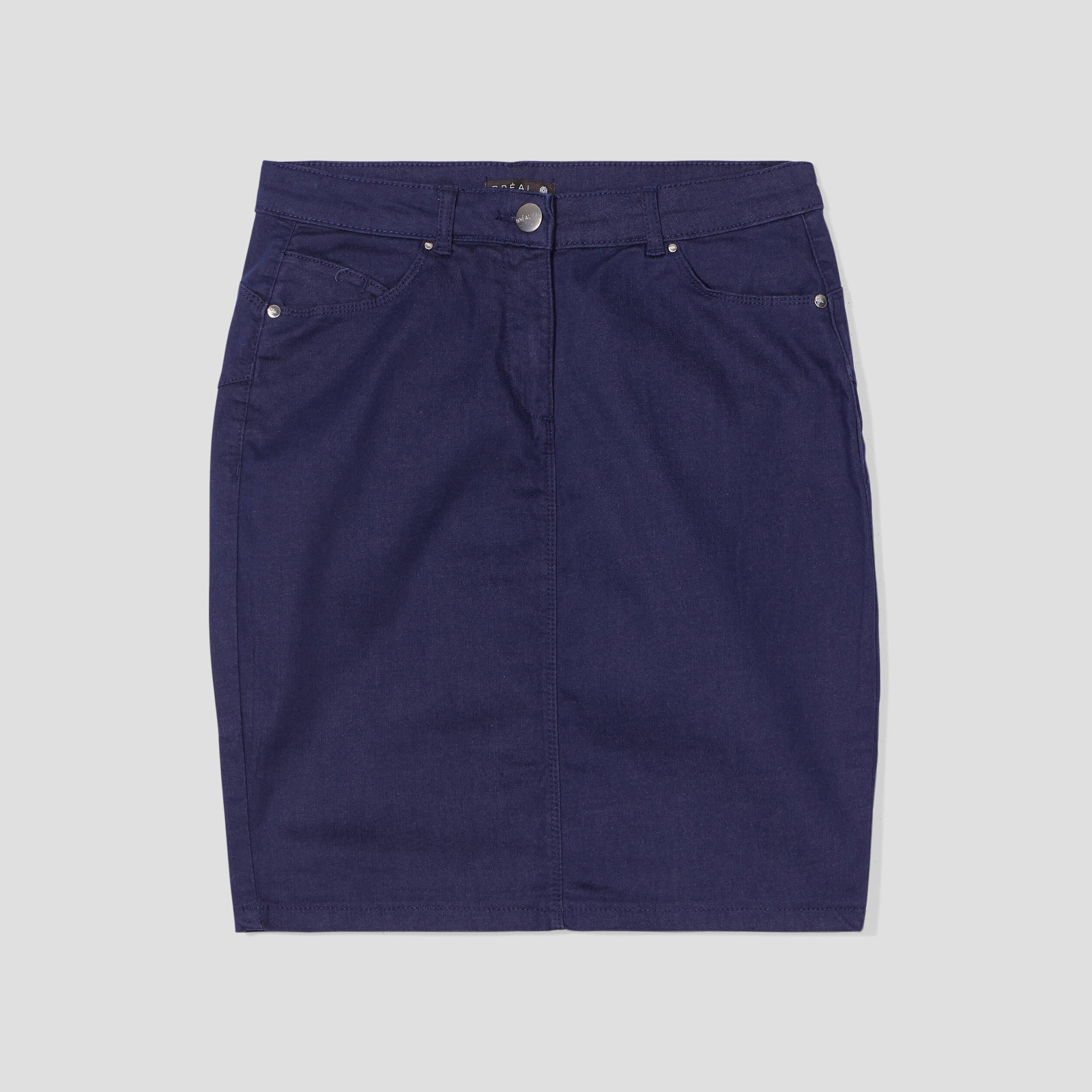 Jupe marine droite outlet